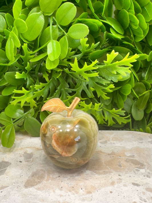 Green Banded Onyx Apple 206g