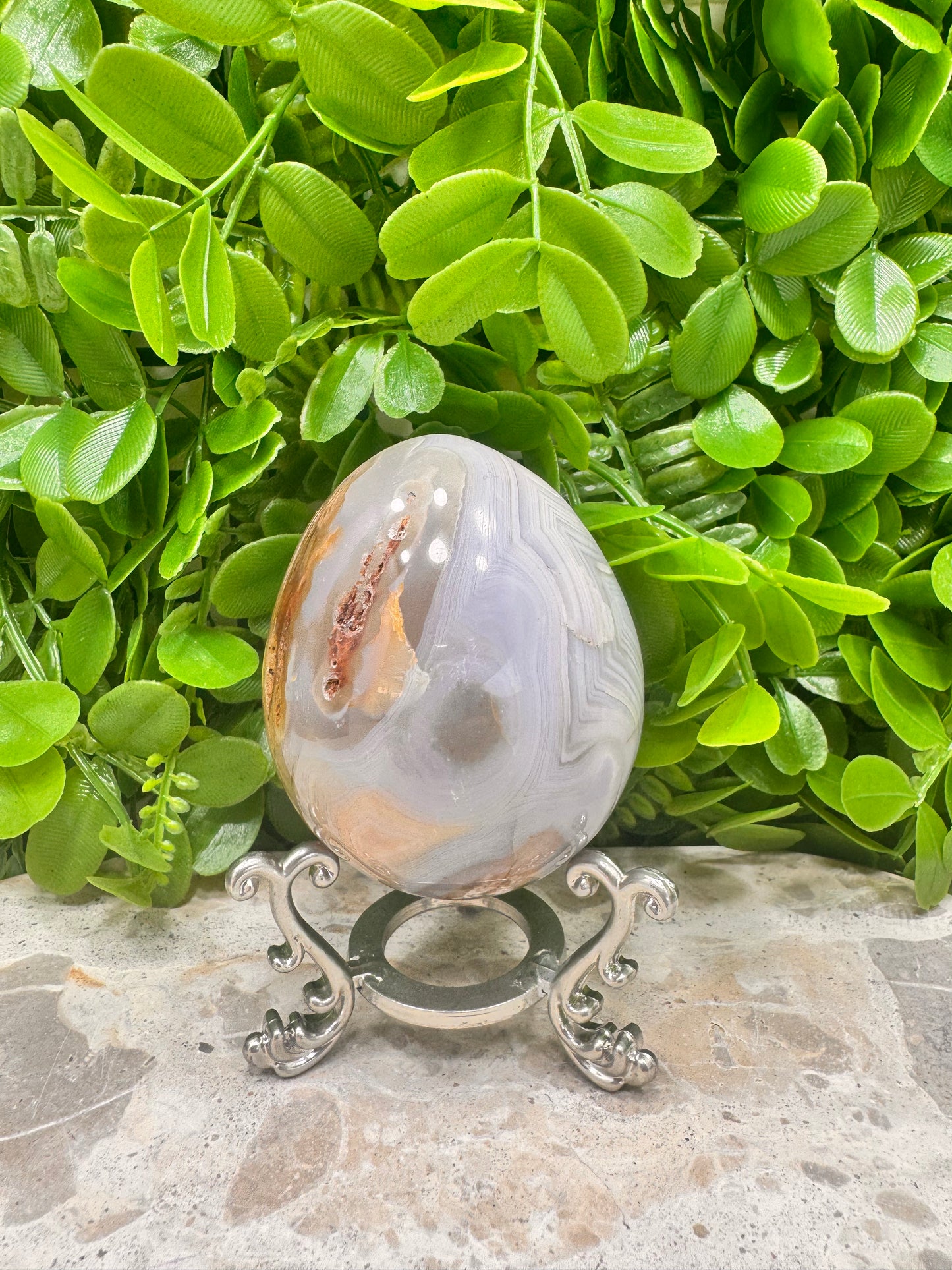 Agate Egg 404g