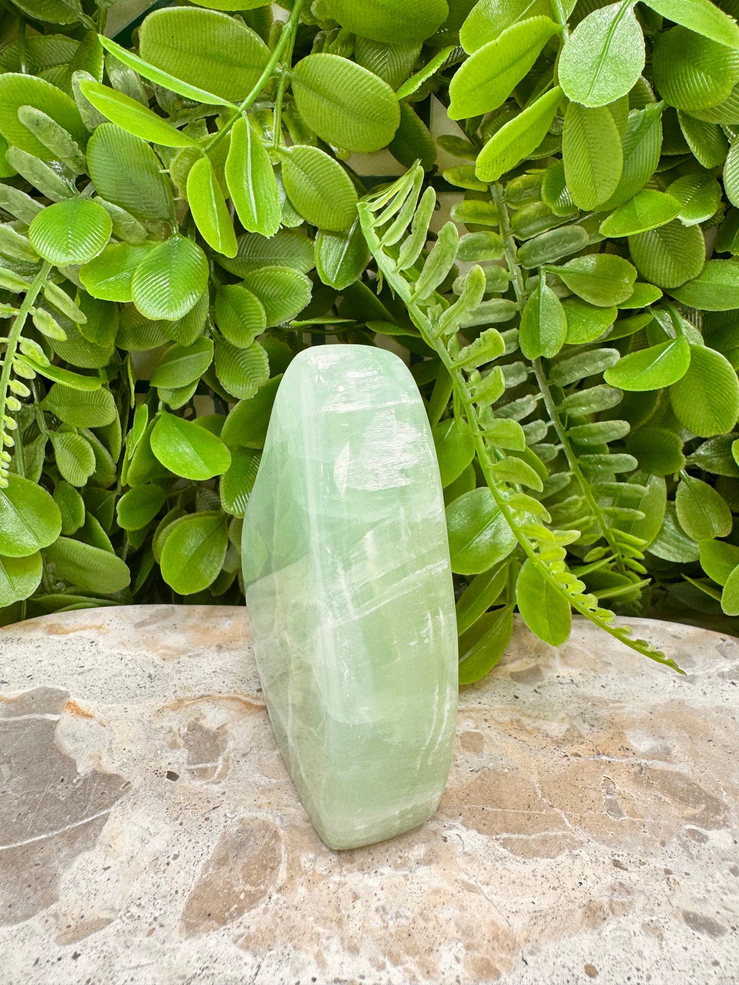 Pistachio Calcite Freeform 274g