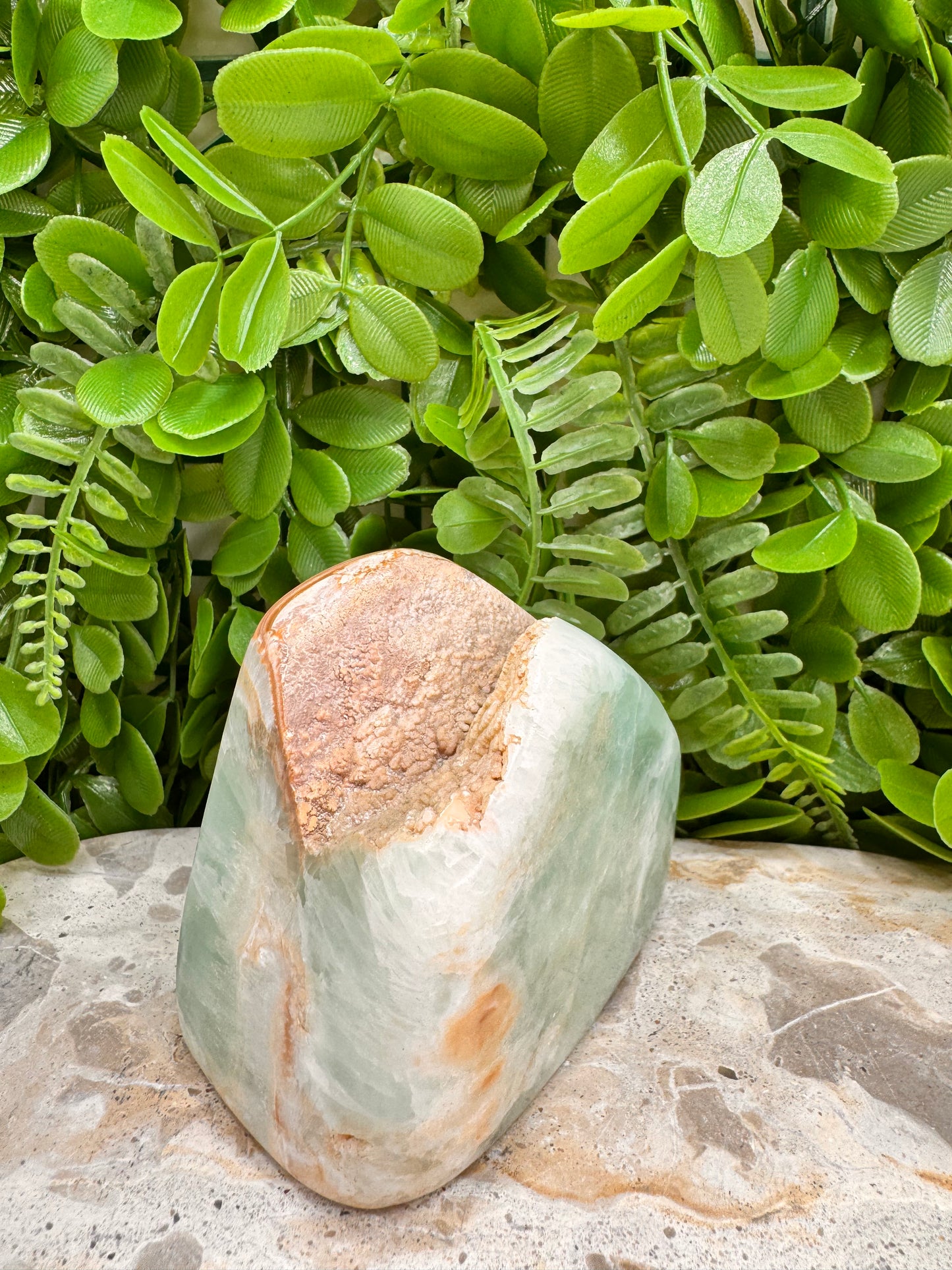 Aqua Caribbean Calcite Freeform 794g