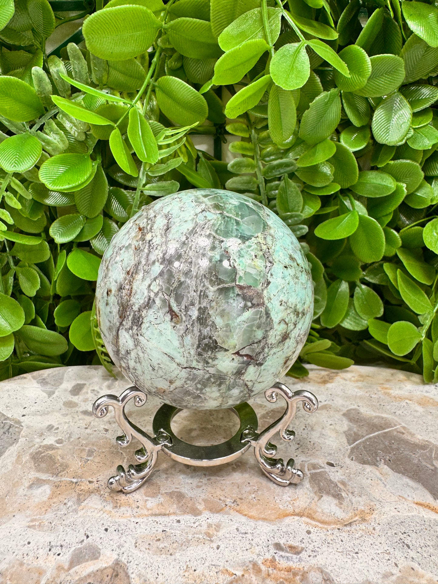 Turquoise Sphere 486g
