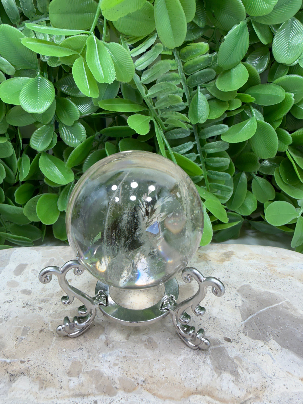 Smokey Quartz Sphere 242g| Grounding • Protection • Calm