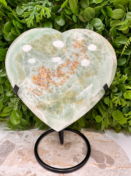 Smithsonite Heart 2024g