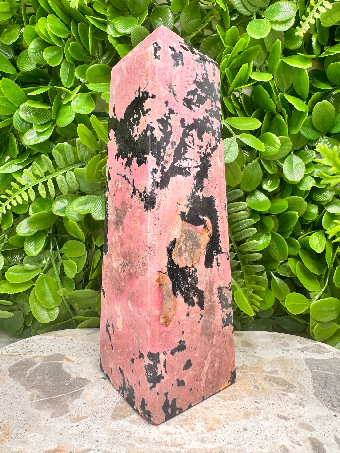Rhodonite Tower 2090g