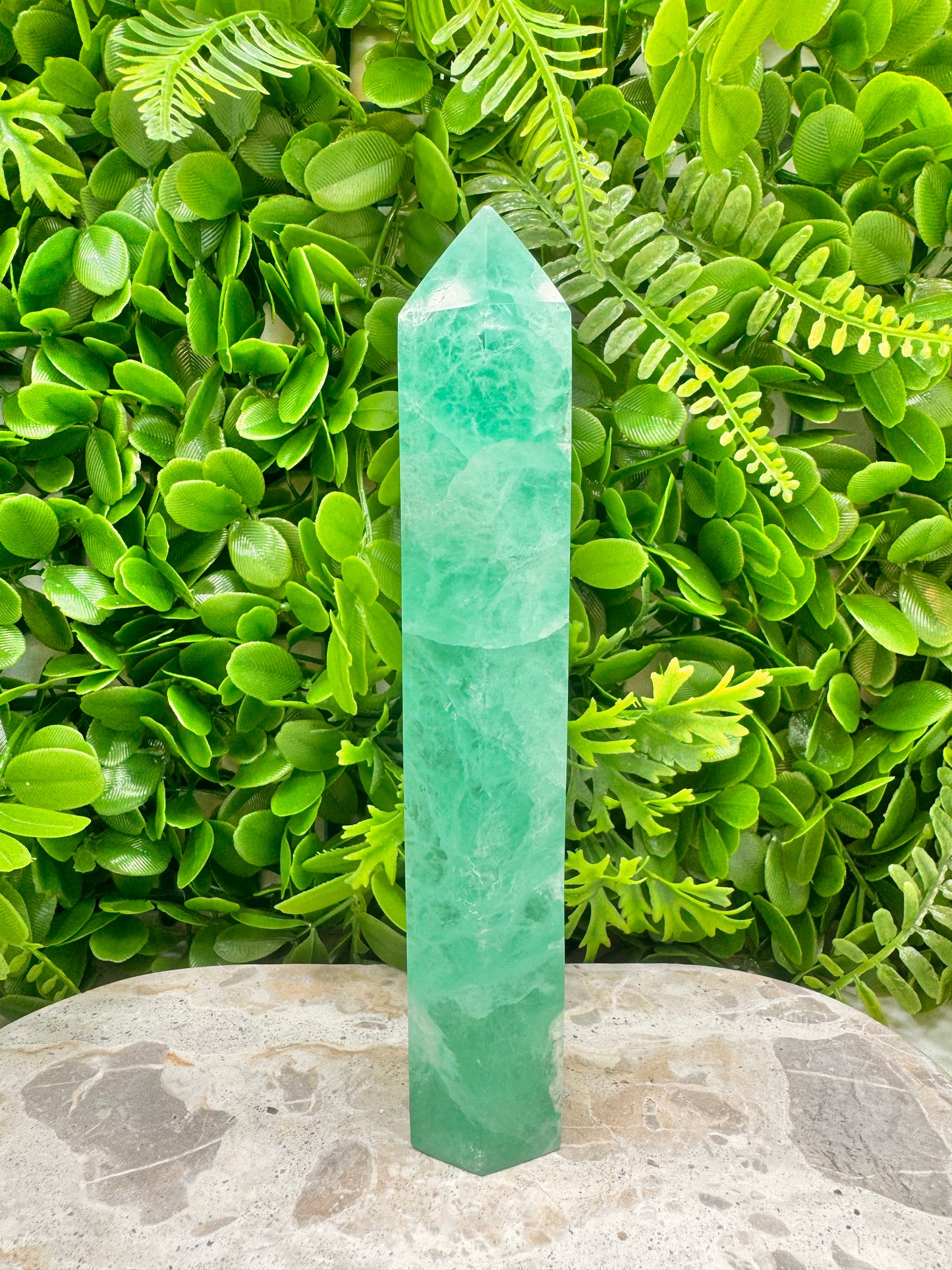 Green Fluorite Tower 560g