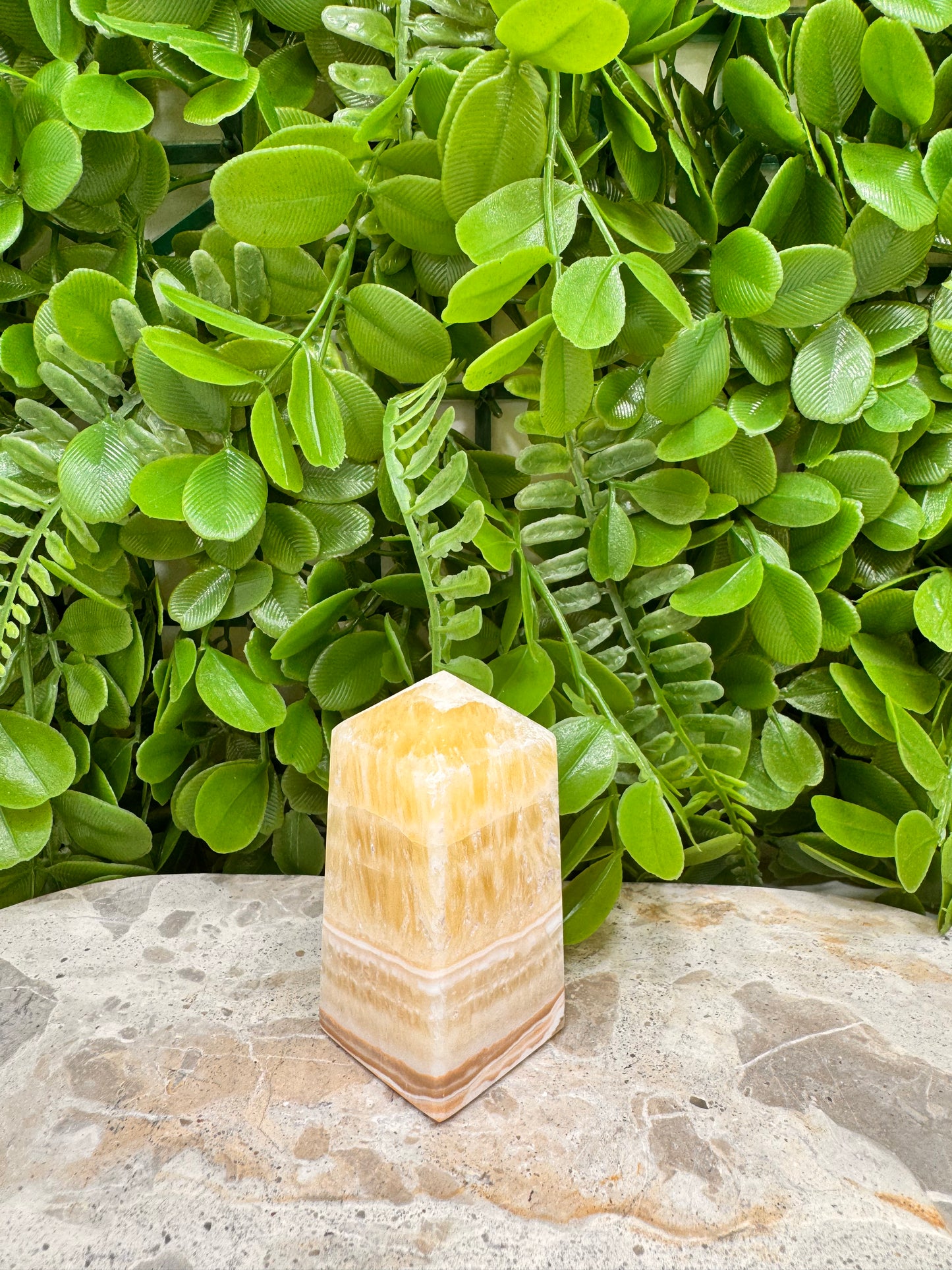 Pineapple Calcite Point 180g
