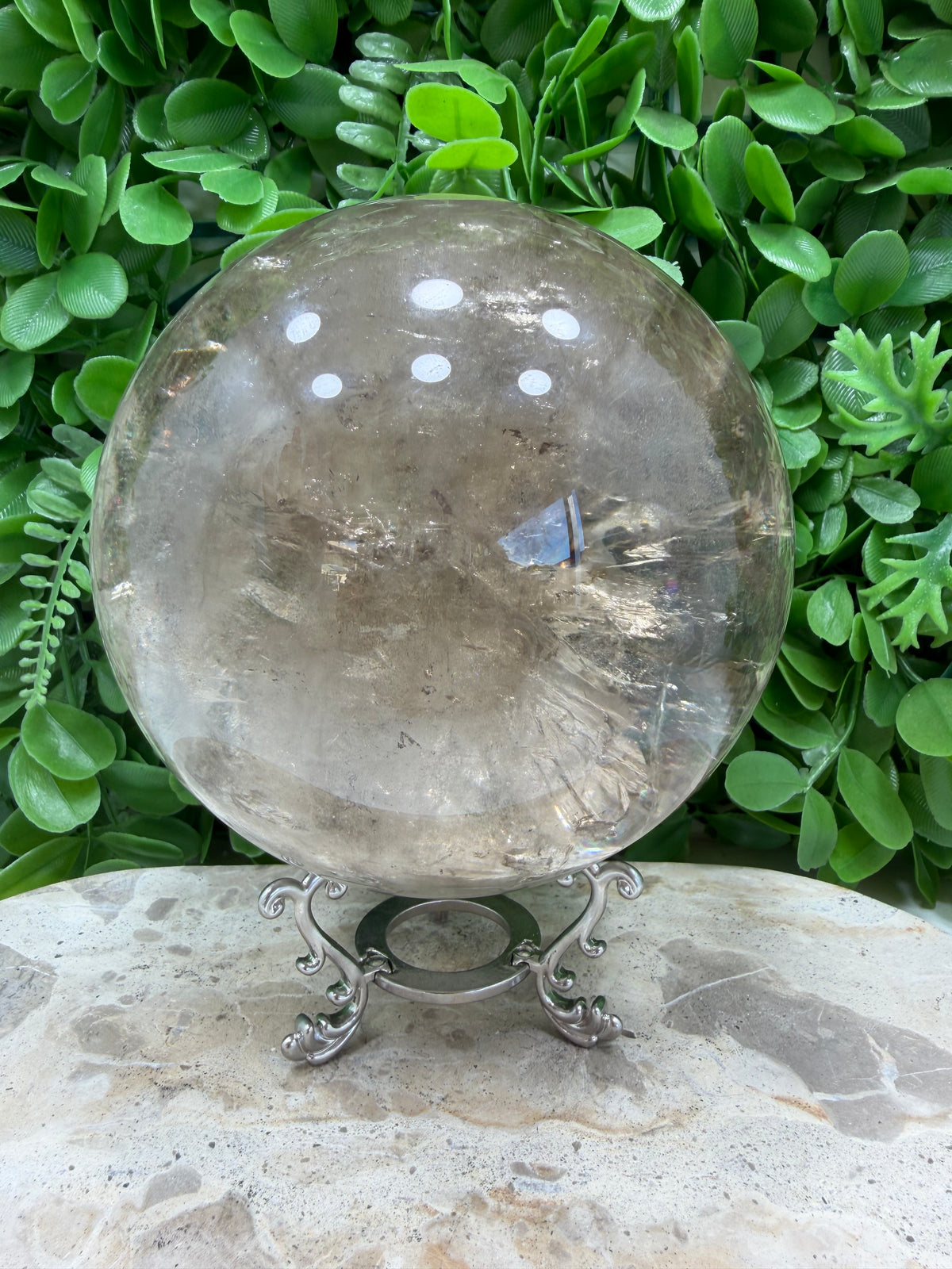 Smokey Quartz Sphere 2878g | Grounding • Protection • Calm