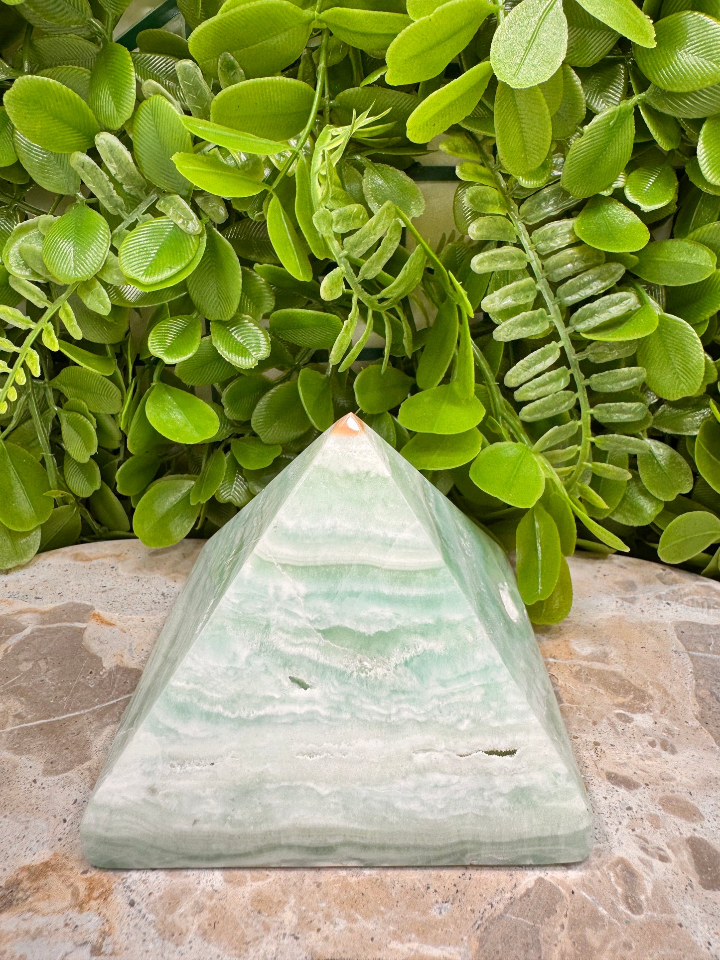 Caribbean Calcite Pyramid 720g