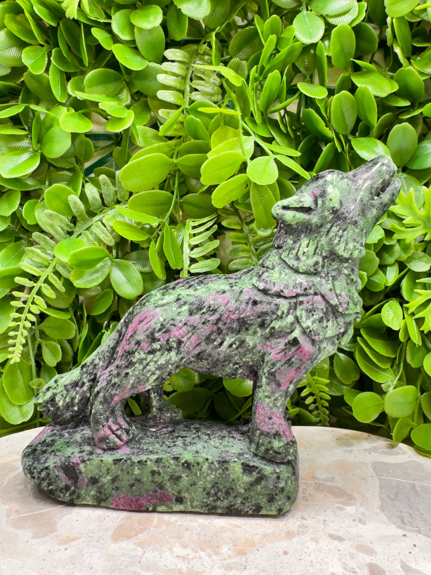 Ruby Zoisite Wolf 1148g