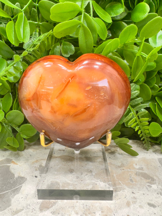 Carnelian Heart 376g