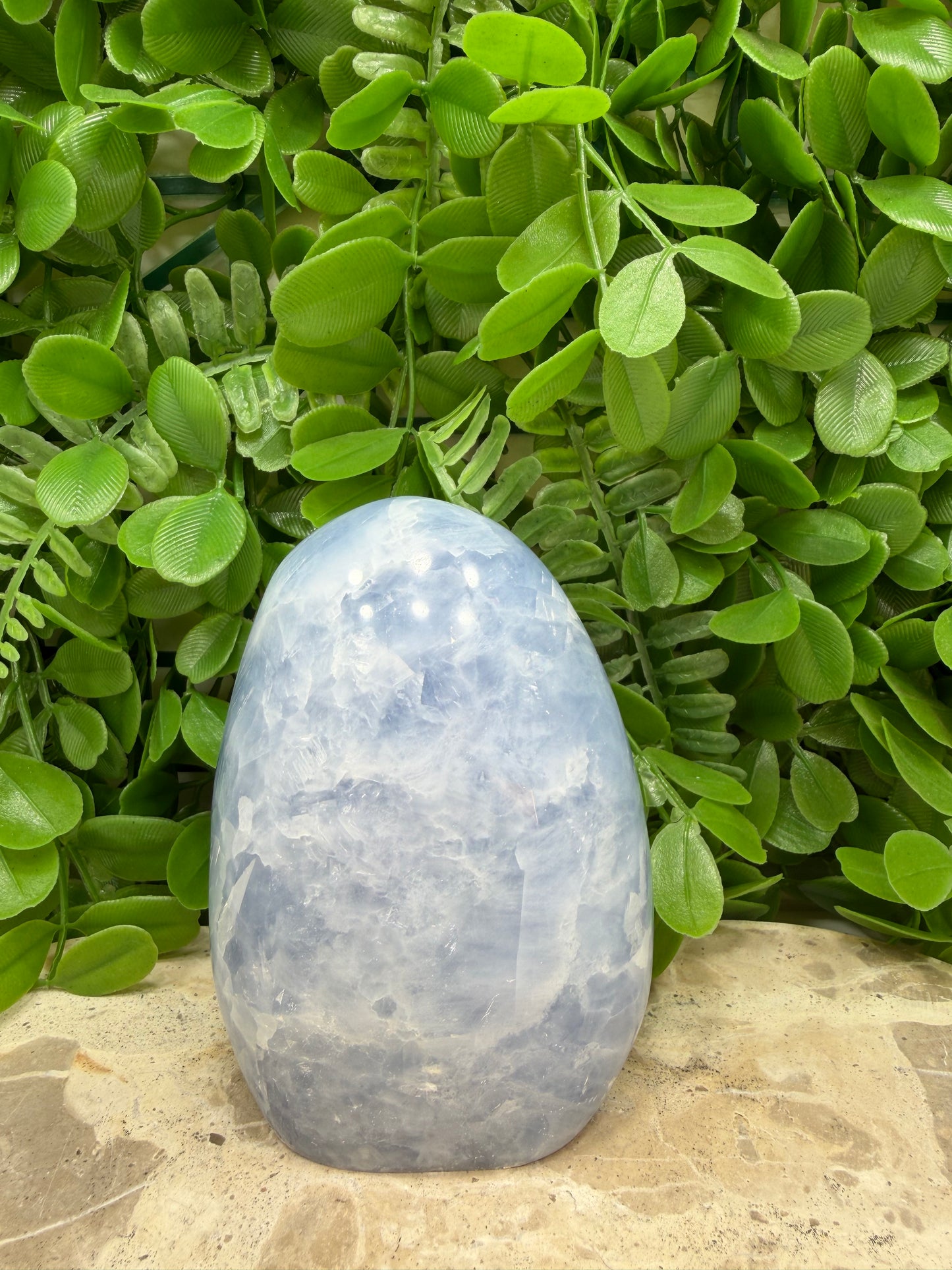 Blue Calcite Freeform 808g