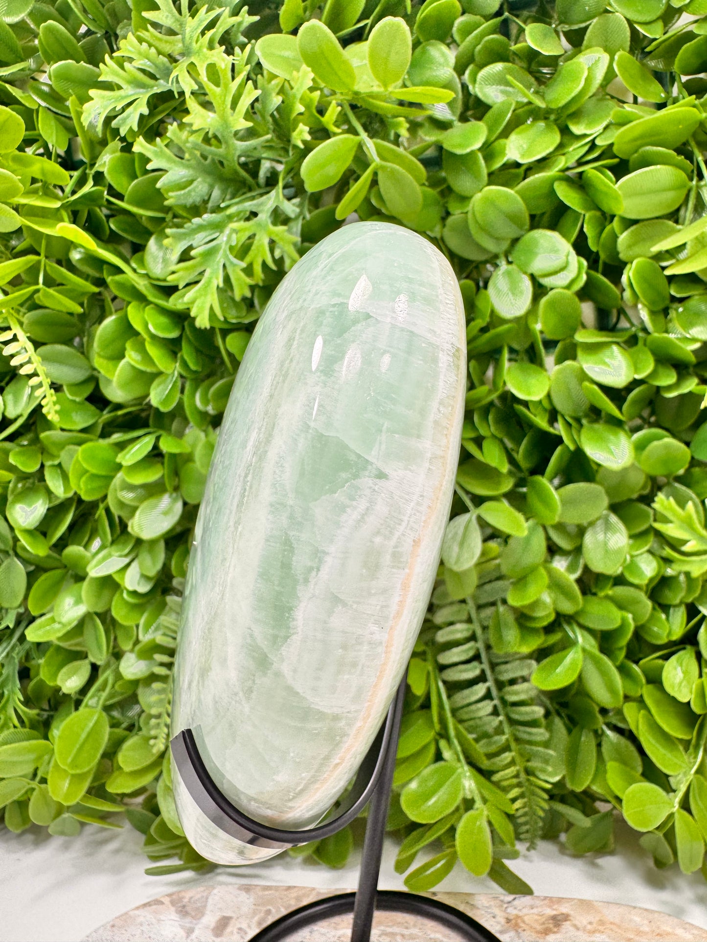 Pistachio Calcite Heart 2866g