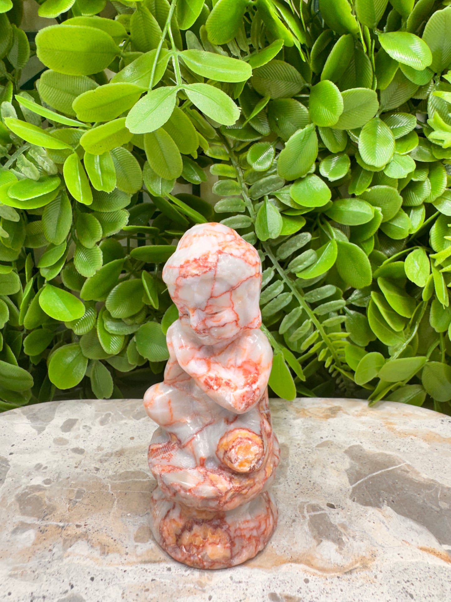 Red Vein Jasper Buddha 214g
