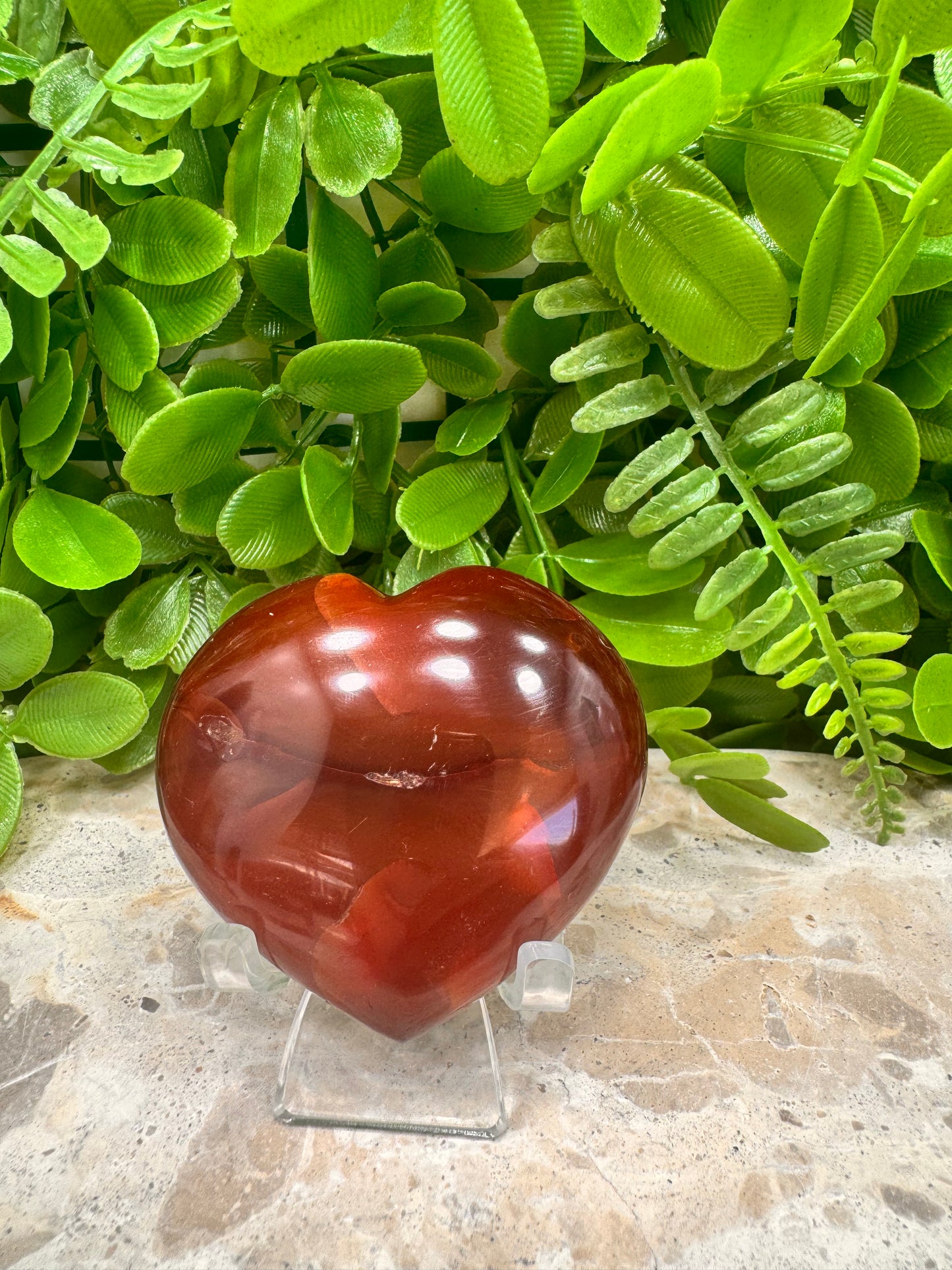 Carnelian Heart 126g