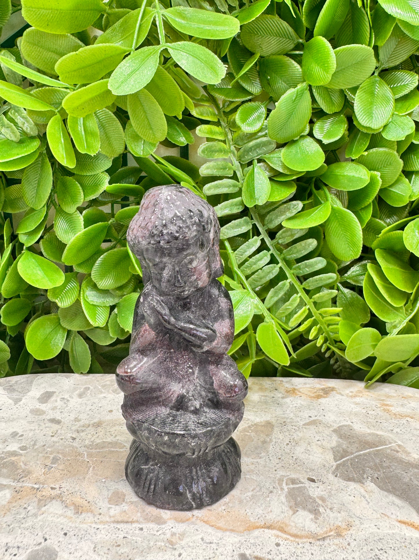 Garnet Buddha 218g