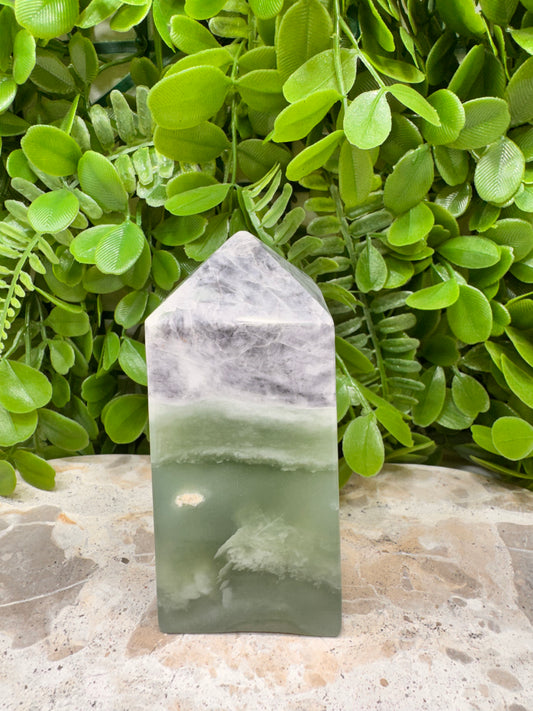 Flower Jade Tower 582g