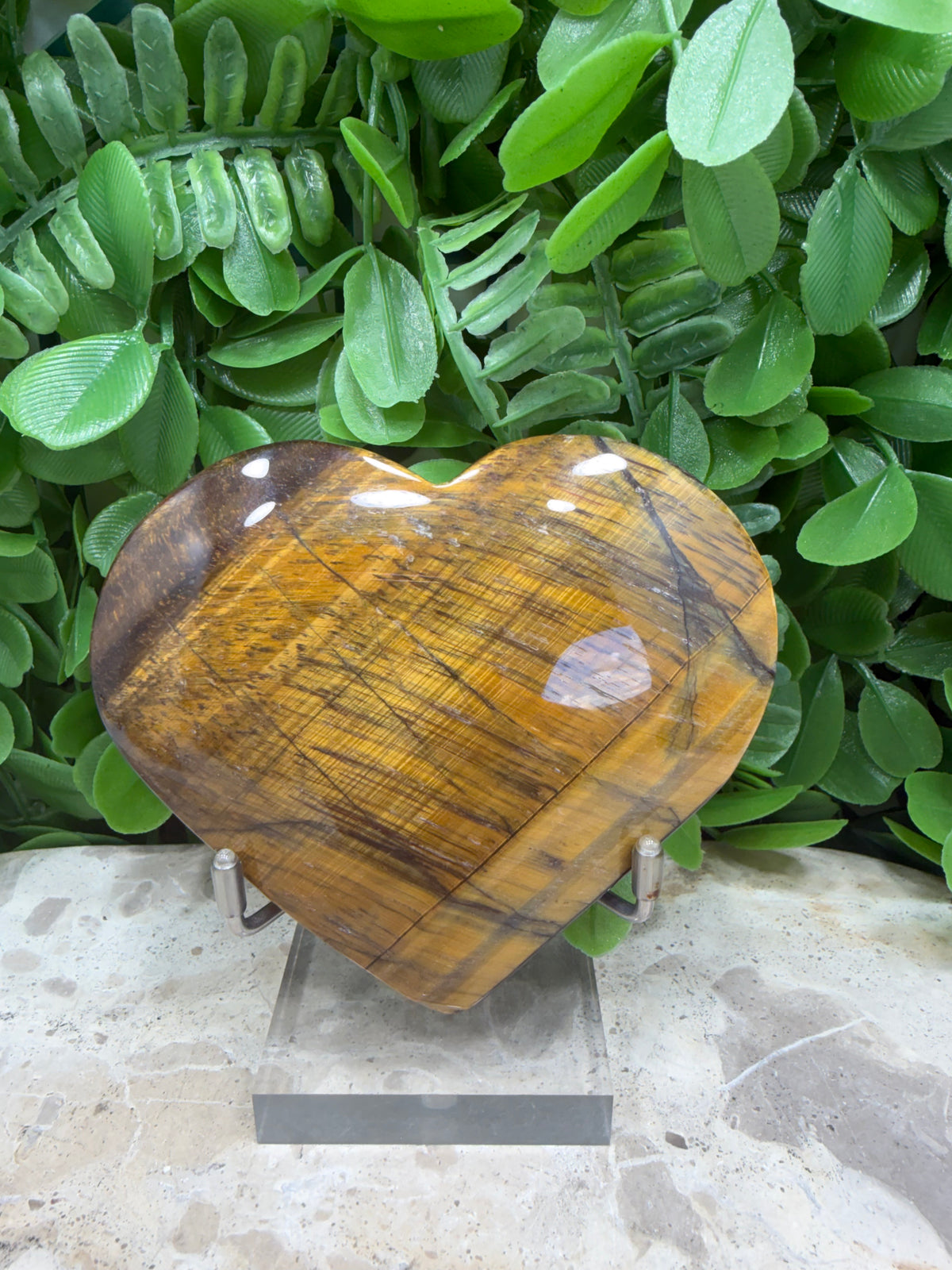 Tiger Eye Heart 250g