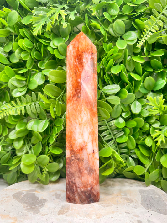 Fire Quartz with Golden Healer Tower 994g