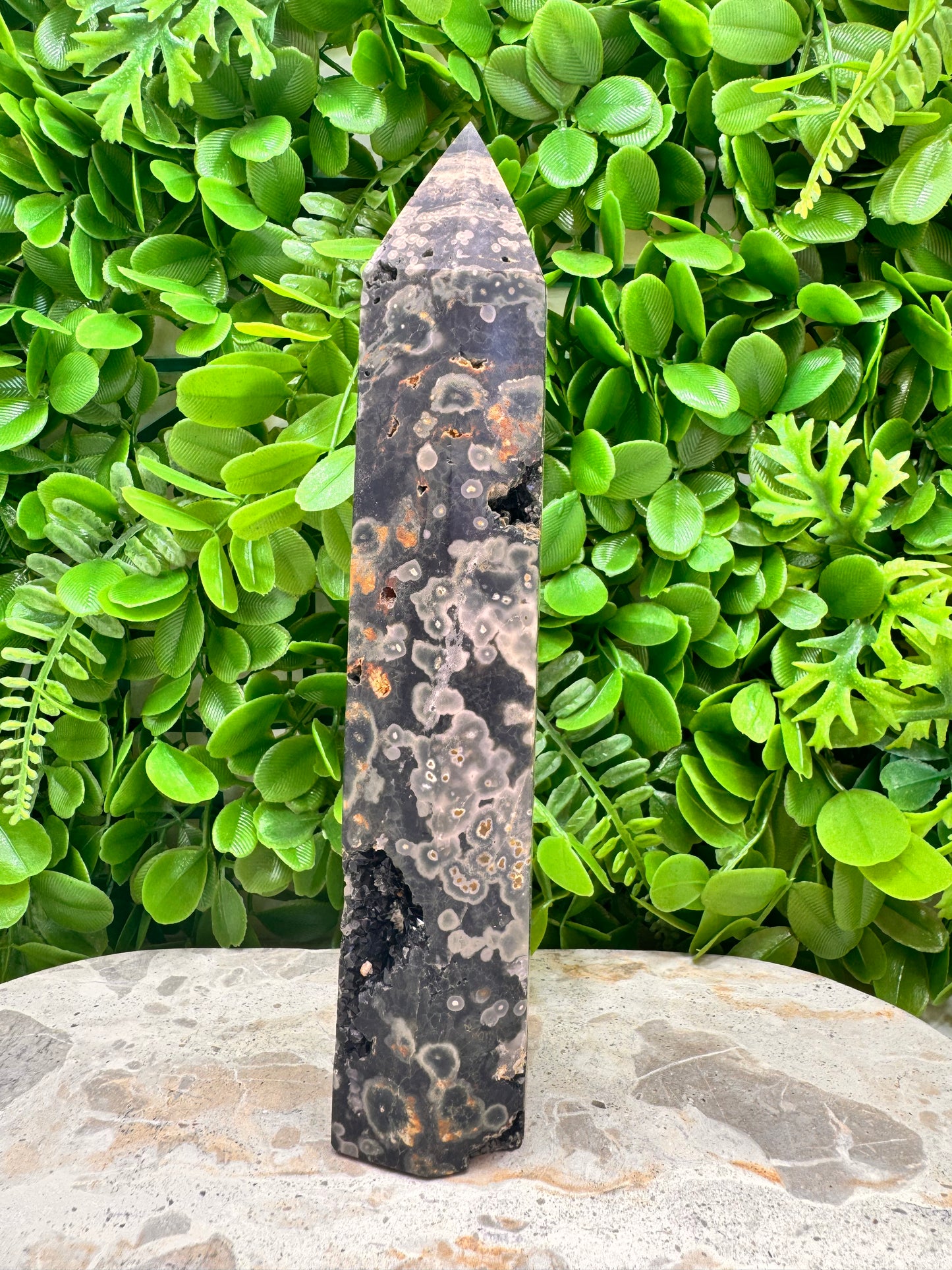 Bubble Ocean Jasper Tower 532g