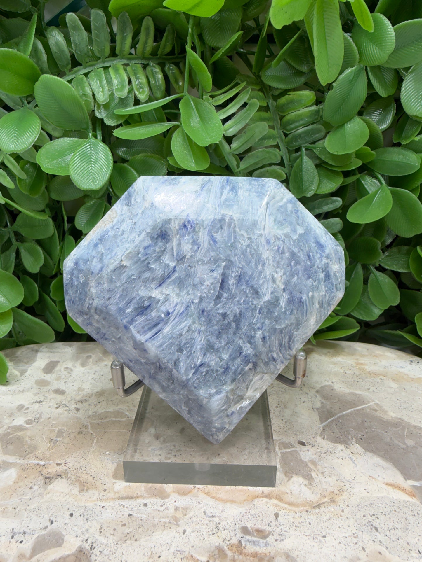 Kyanite Faceted Heart 392g