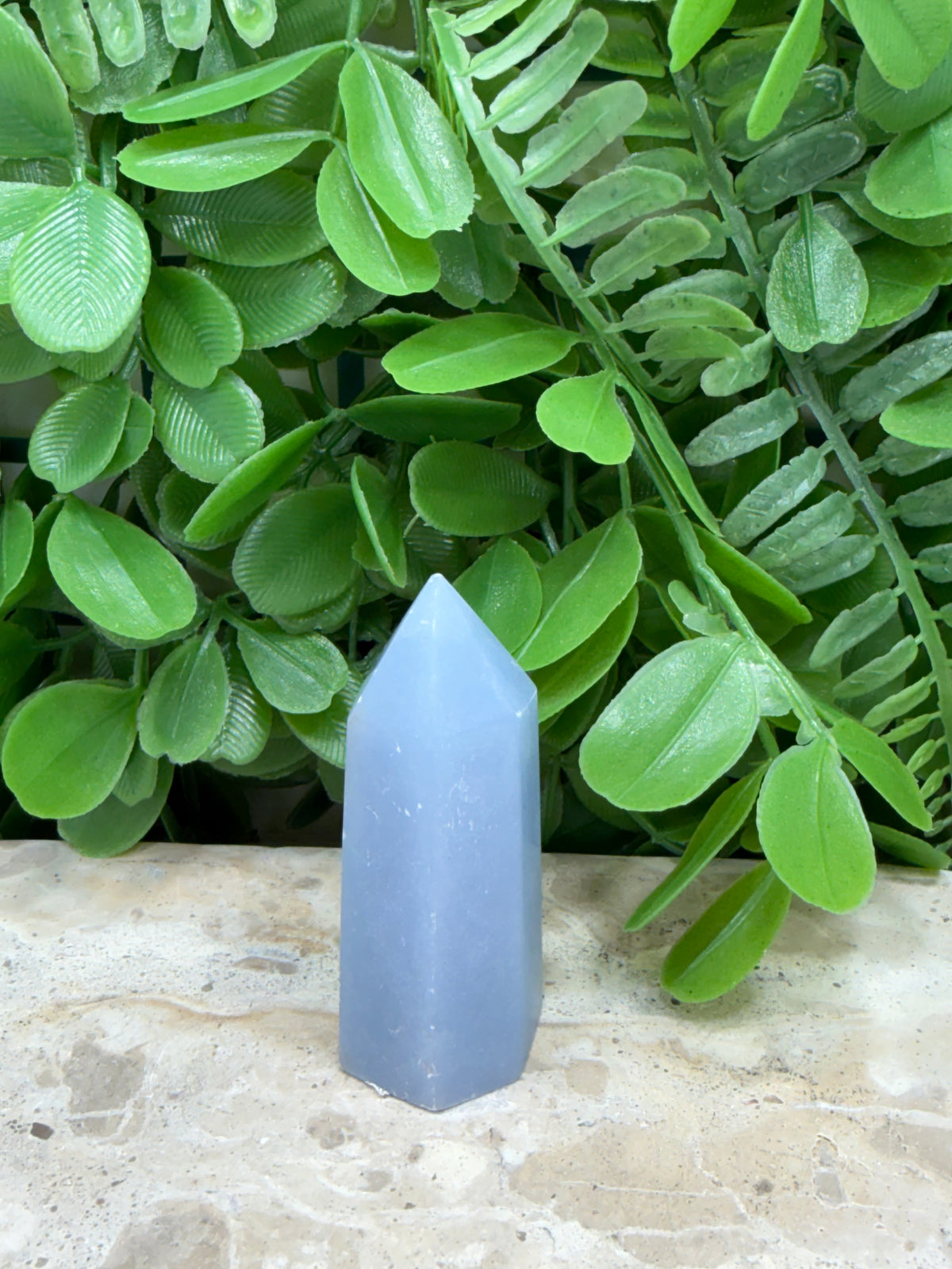 Angelite Point | Peace • Communication • Spiritual Connection