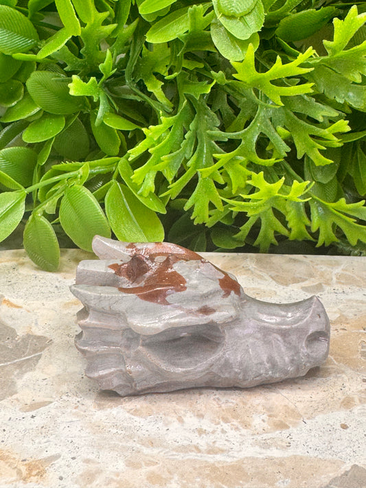 Jasper Dragon Skull 122g