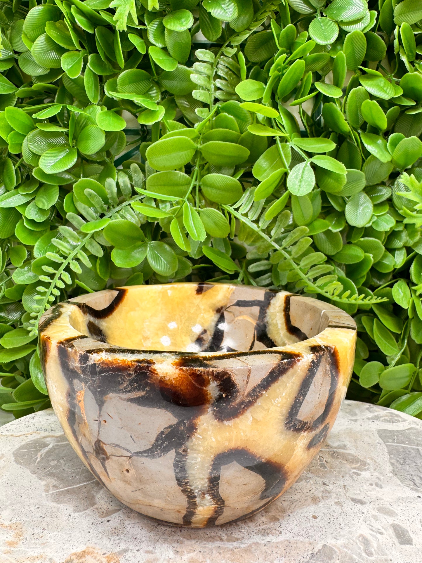 Septarian Dragon Stone Bowl 1458g