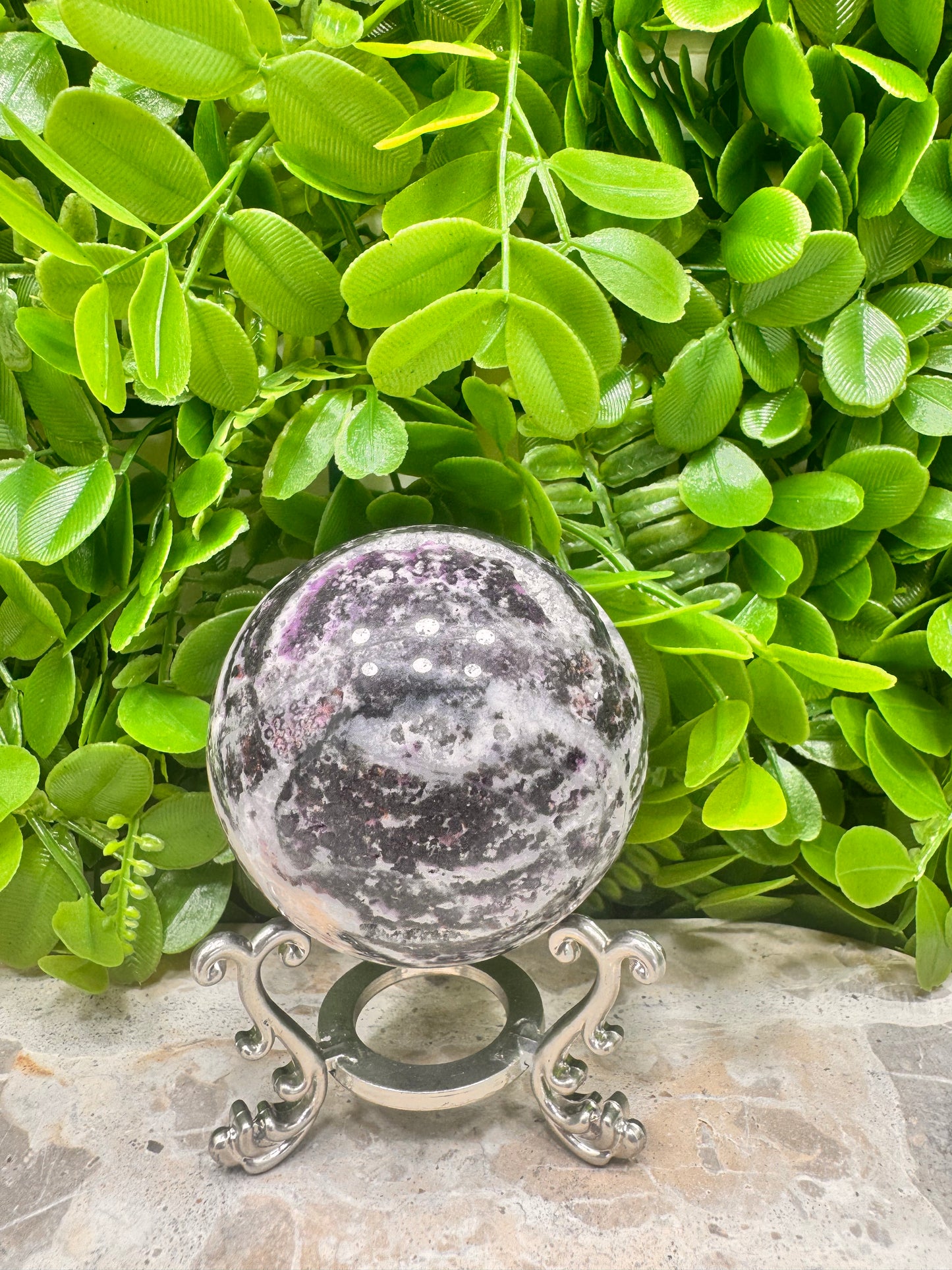 Zebra Jasper Sphere 488g