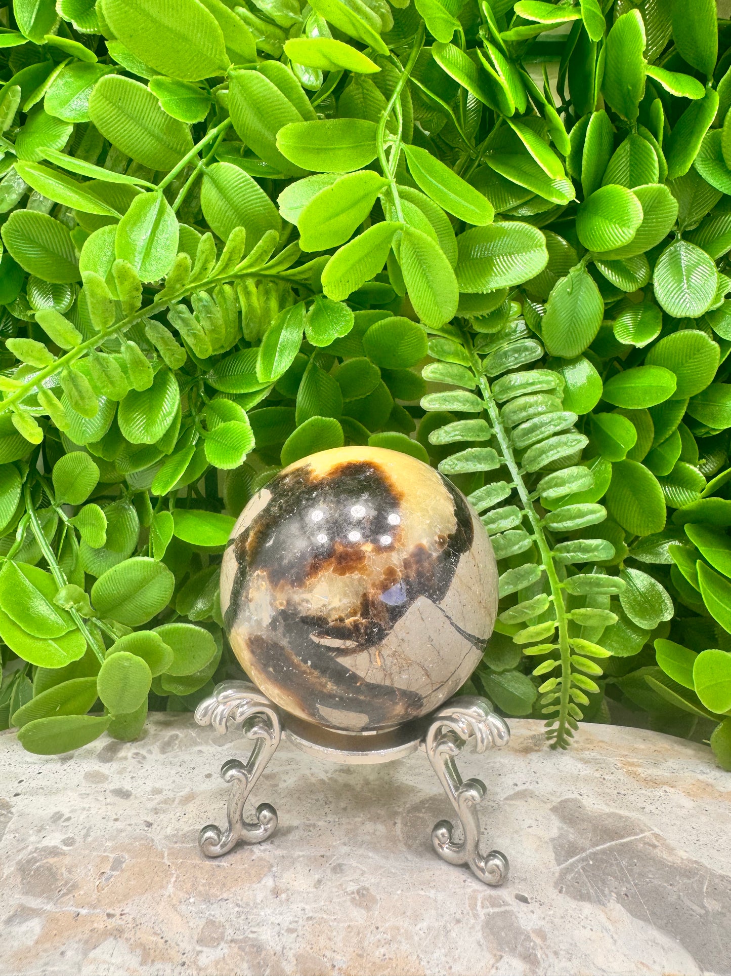Septarian Sphere 382g