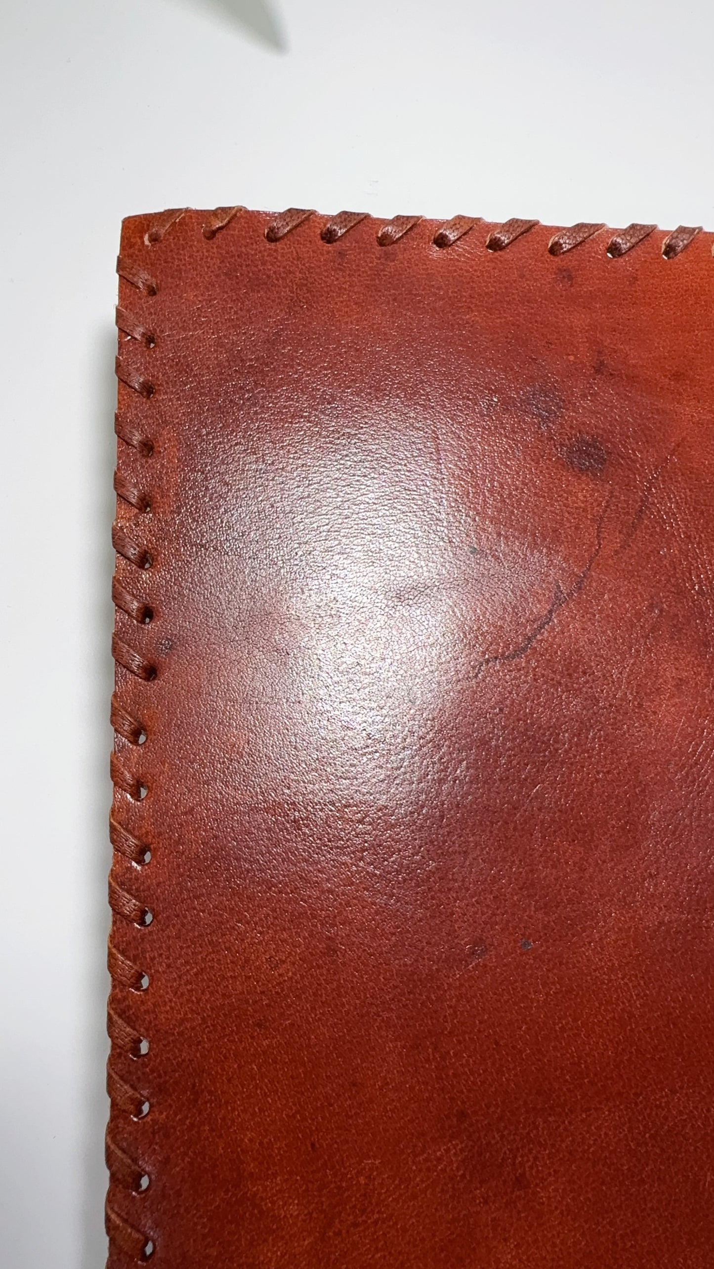 Leather Book /  Journal (with invused crystal)