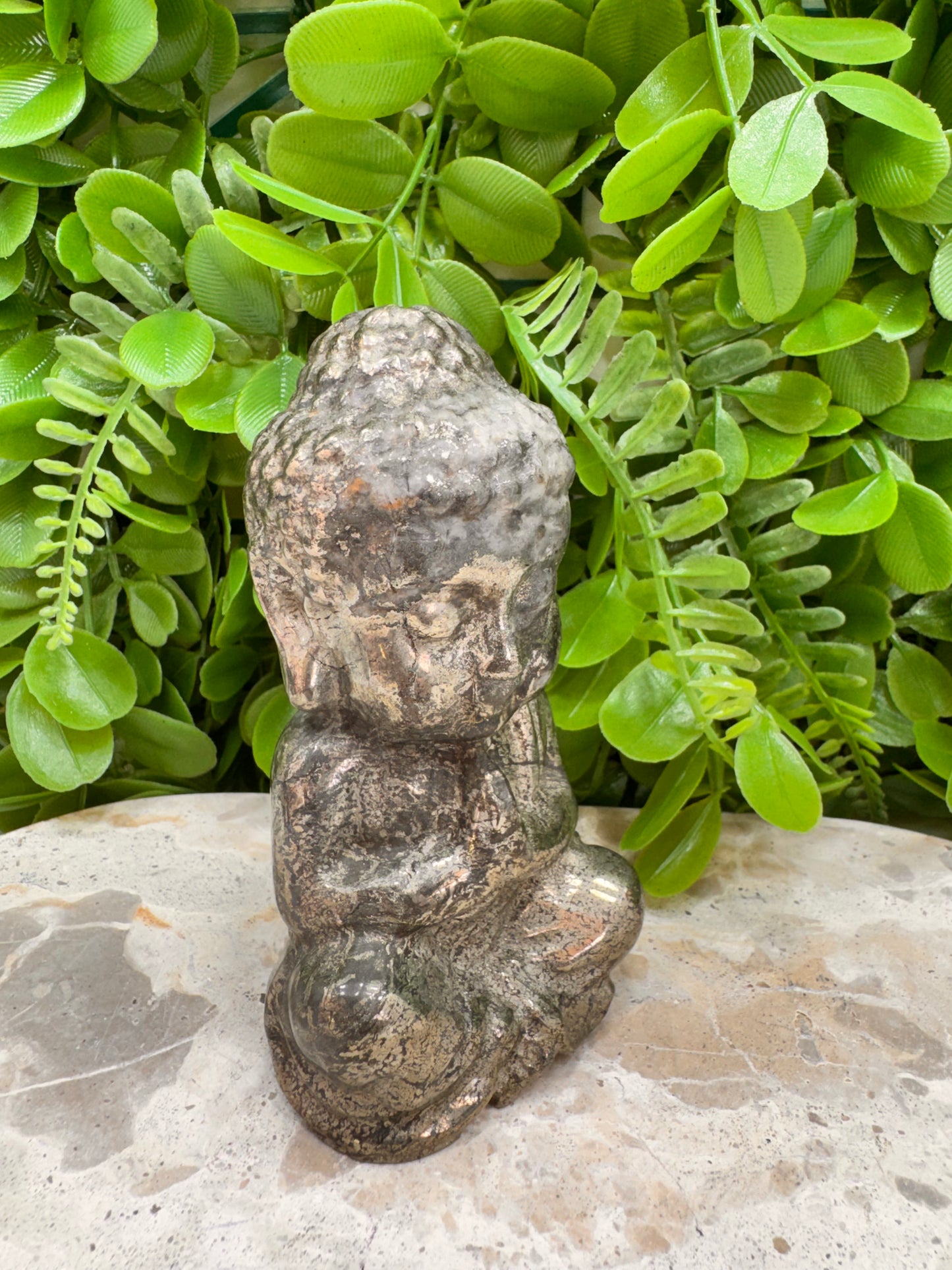 Pyrite Buddha 638g