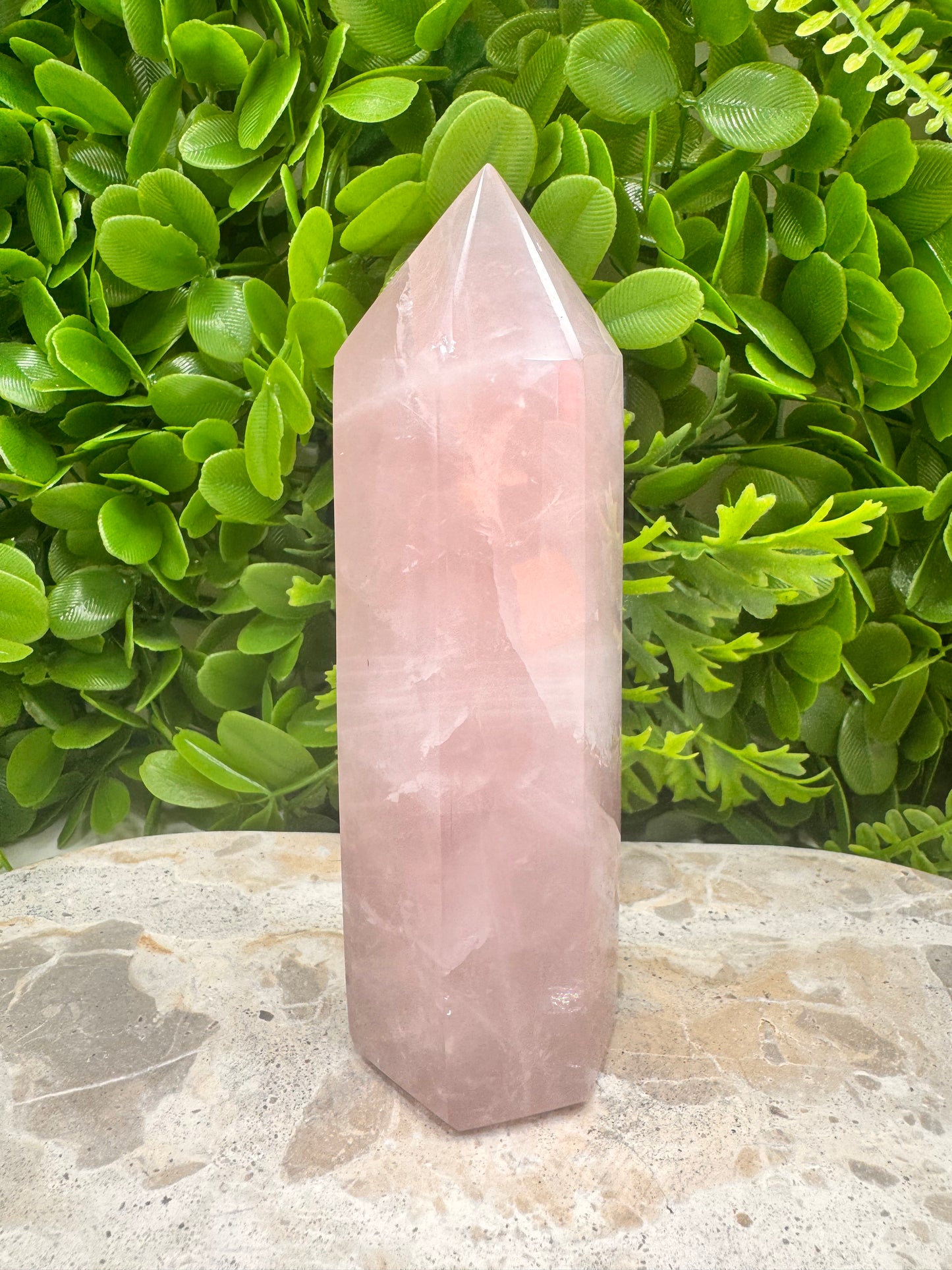 Rose Quartz Tower 450g