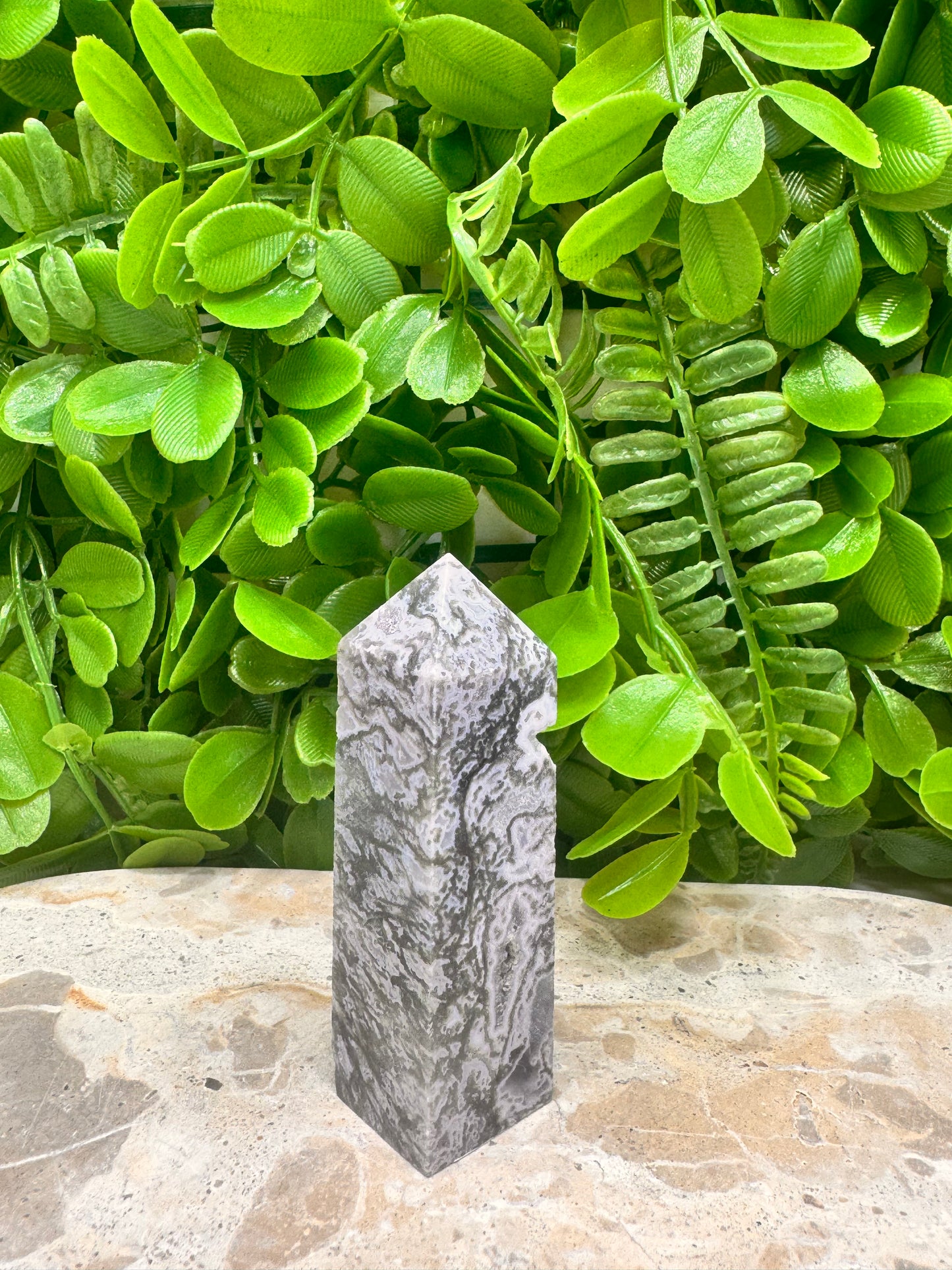 Moss Agate Point 102g