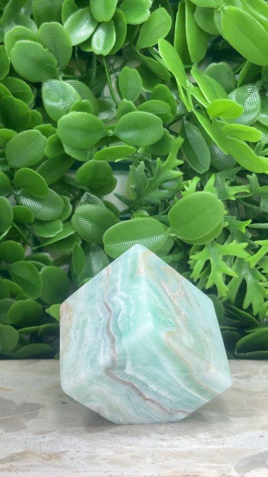 Caribbean Calcite Cube 304g