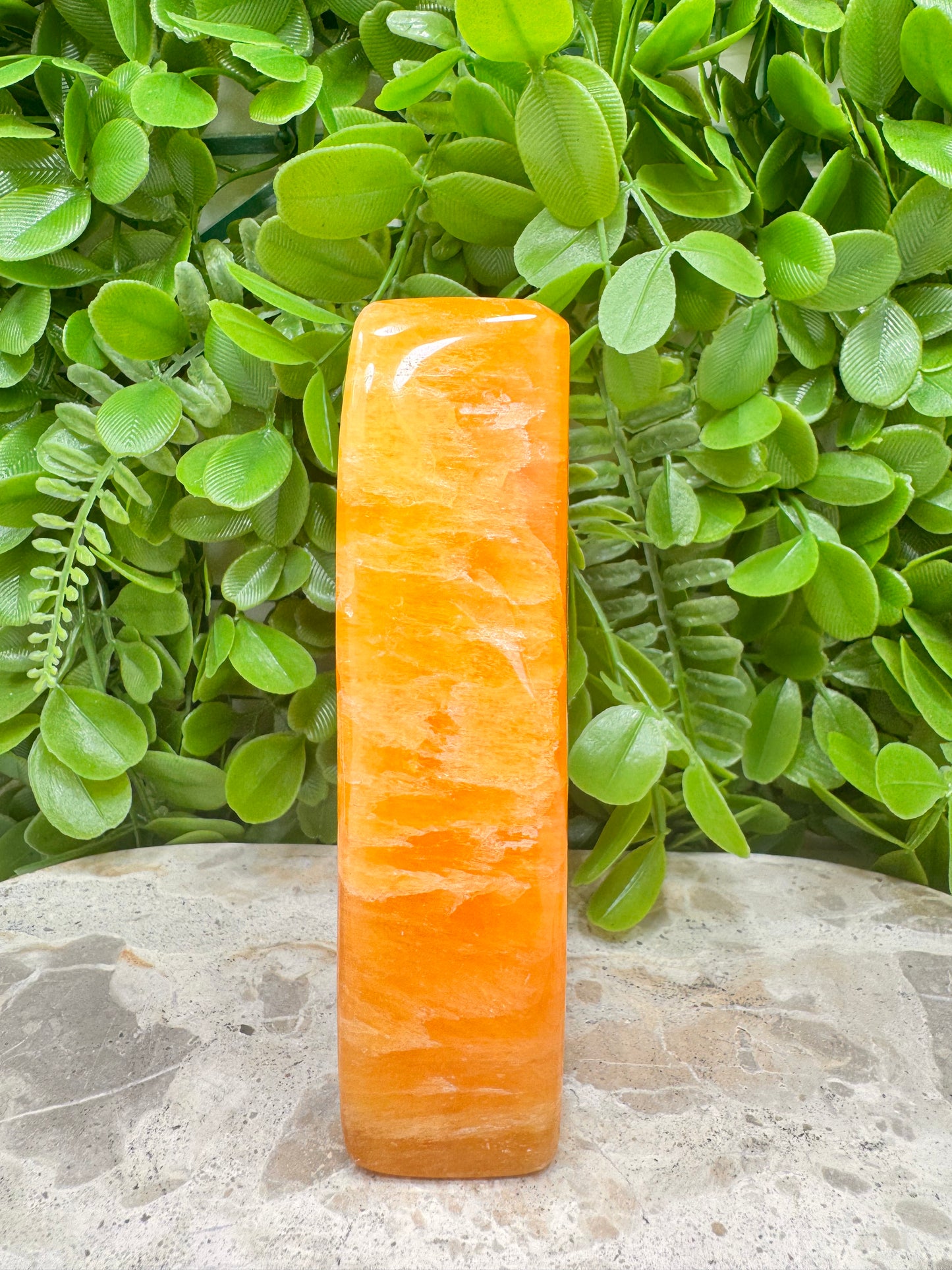 Crystalised Orange Calcite Freeform 768g