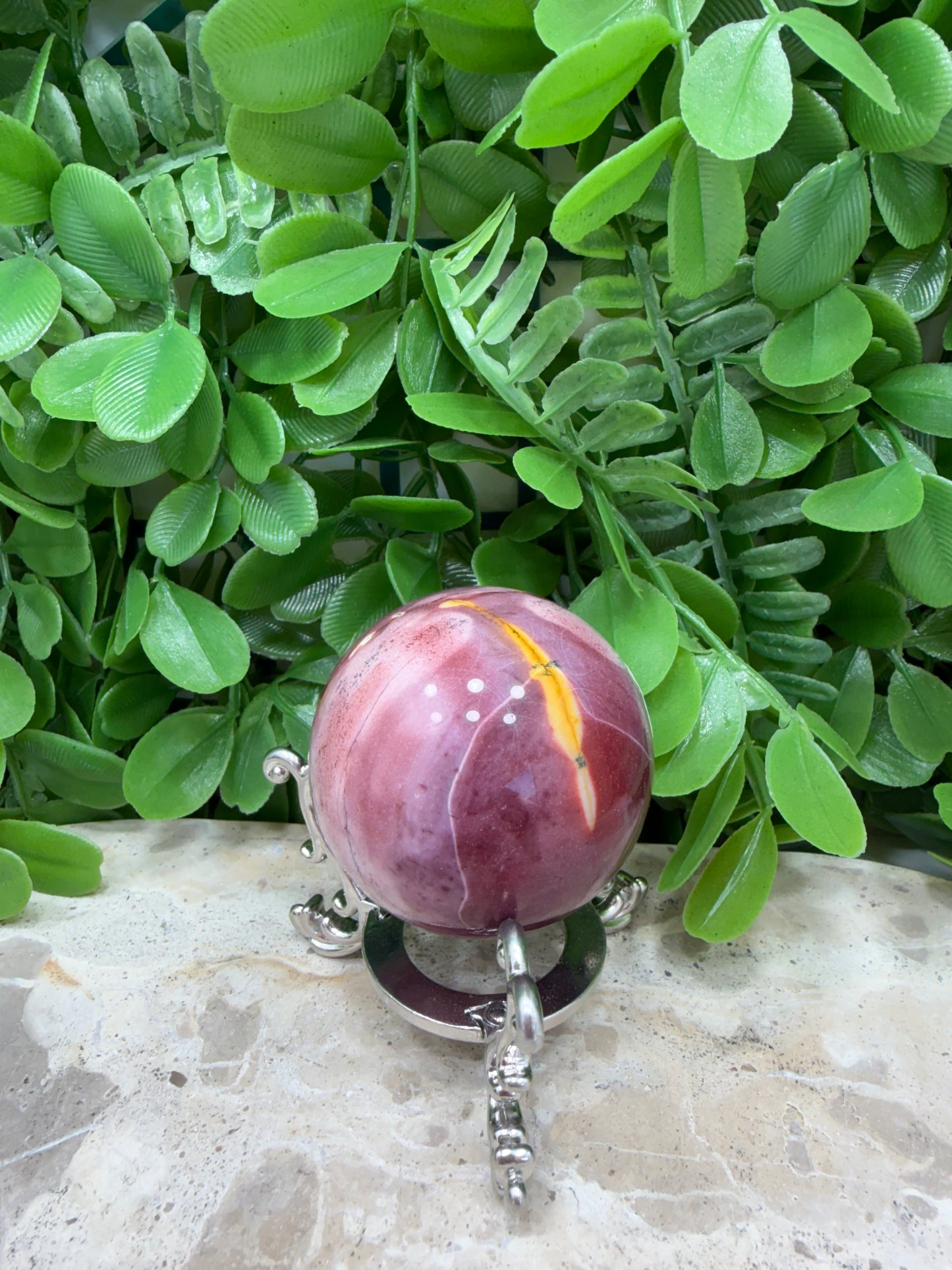 Mookaite Jasper  Sphere 168g