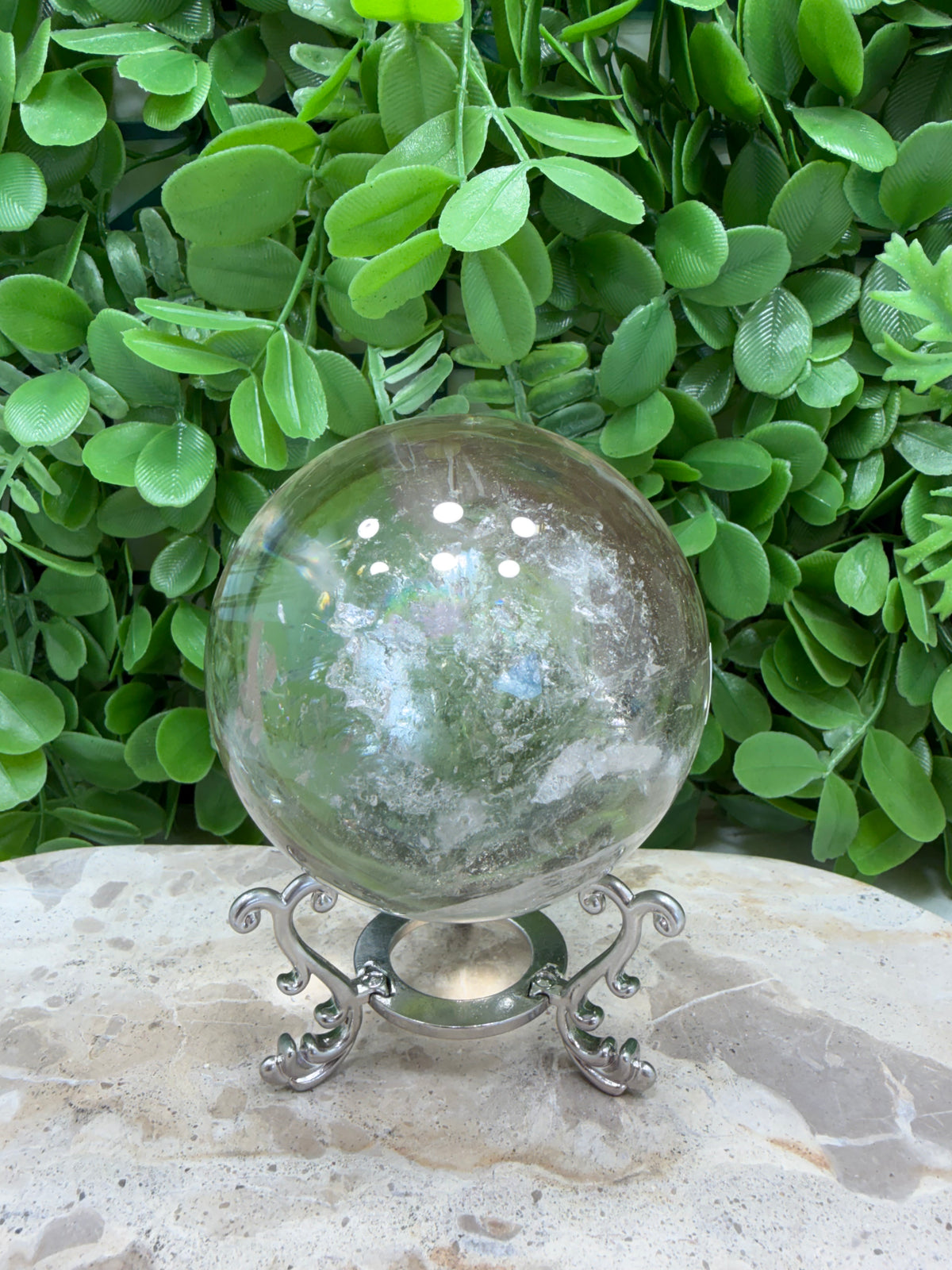 Smokey Quartz Sphere 744g| Grounding • Protection • Calm