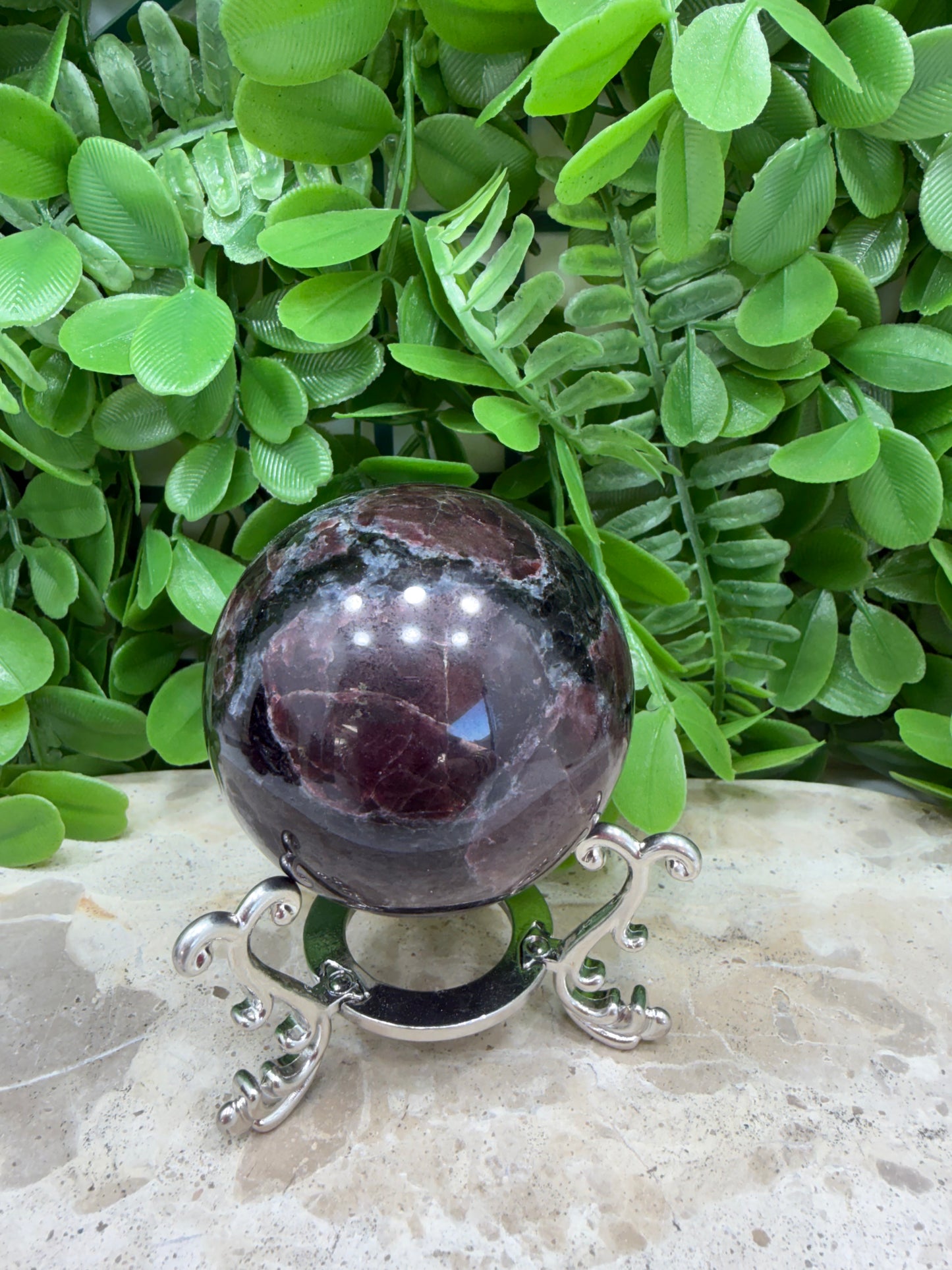 Garnet Sphere 352g