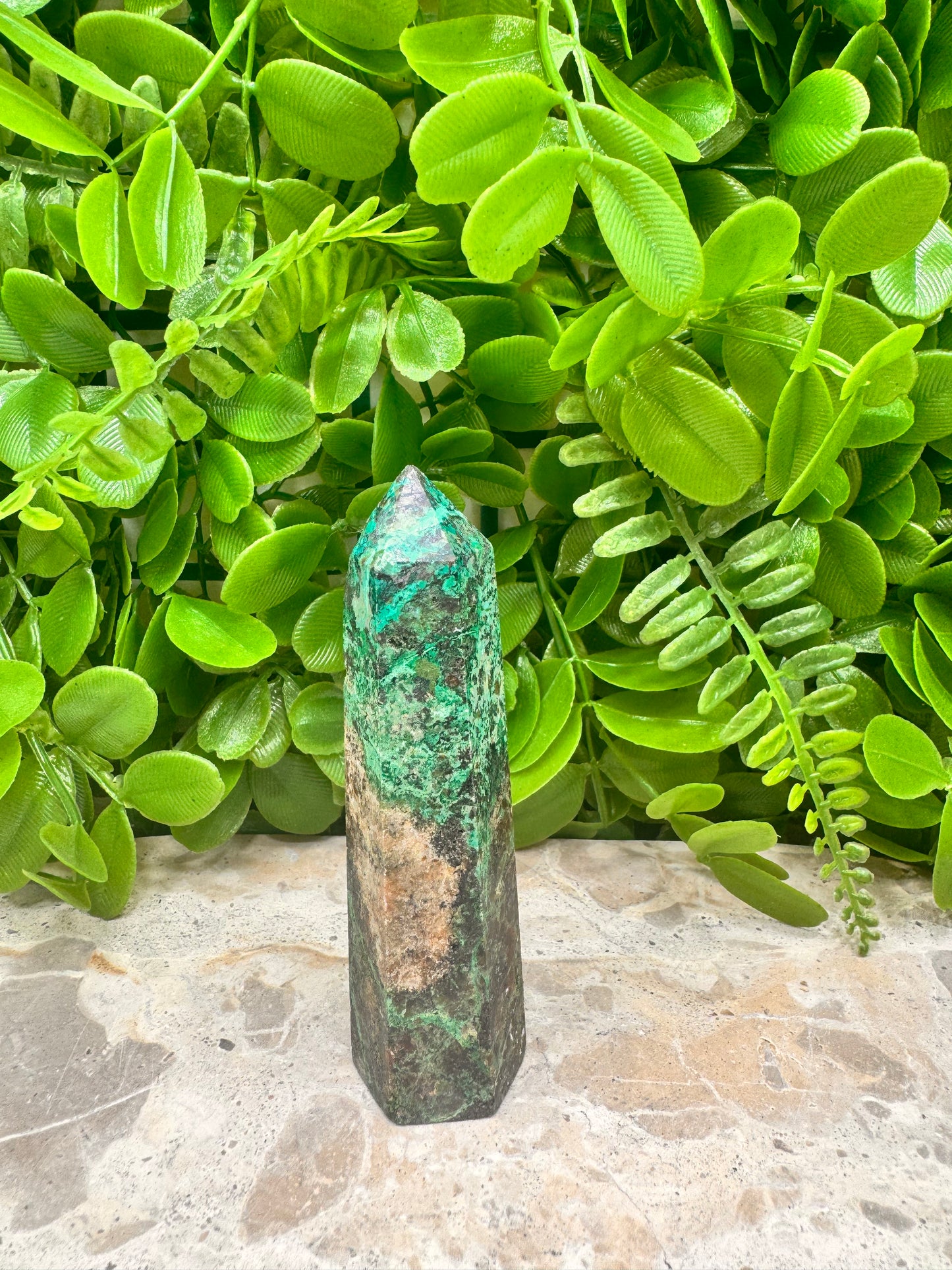 Chrysocolla Tower 123g