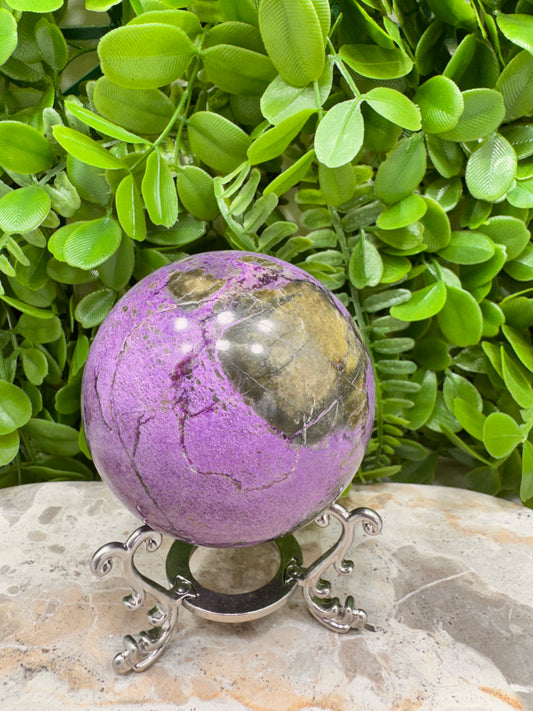 Atlantisite Stichtite Sphere 446g