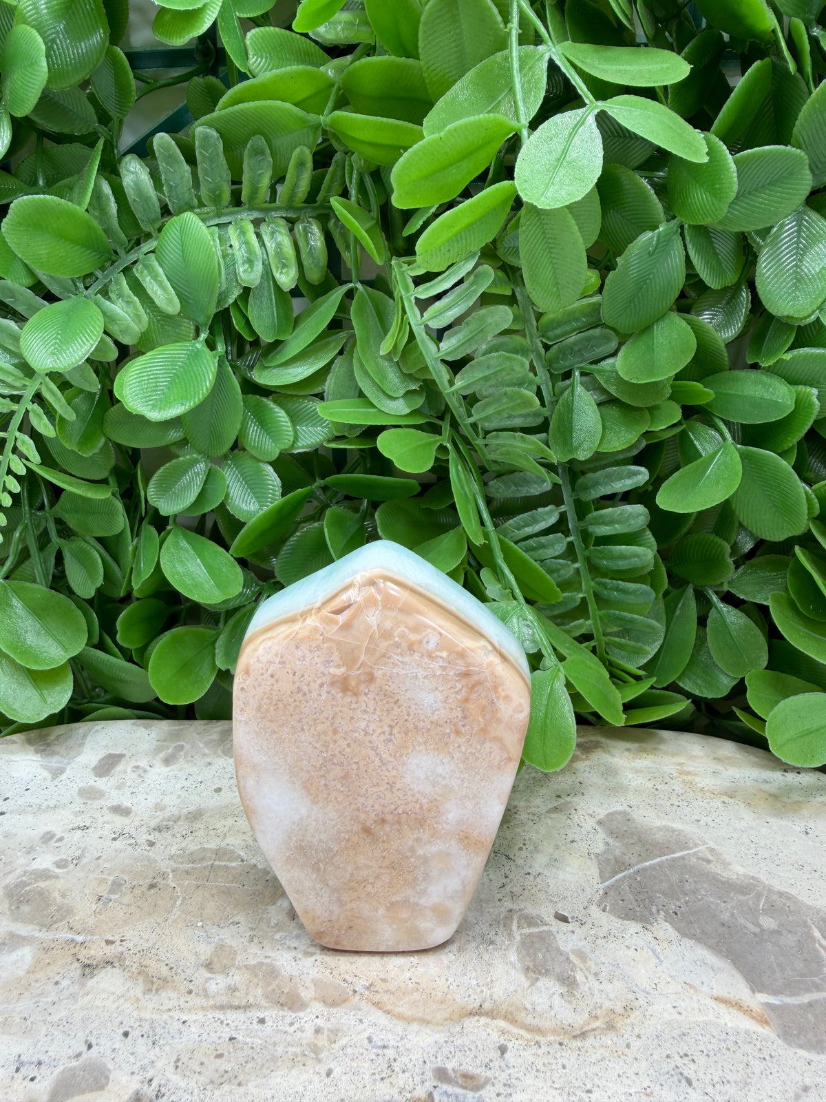 Aqua Caribbean Calcite Freeform 214g
