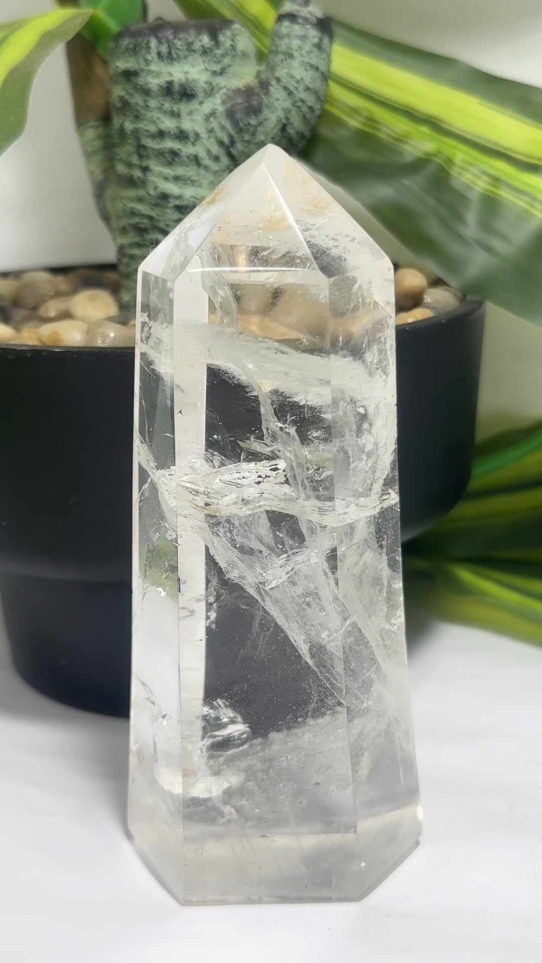 Clear Quartz Tower 490g