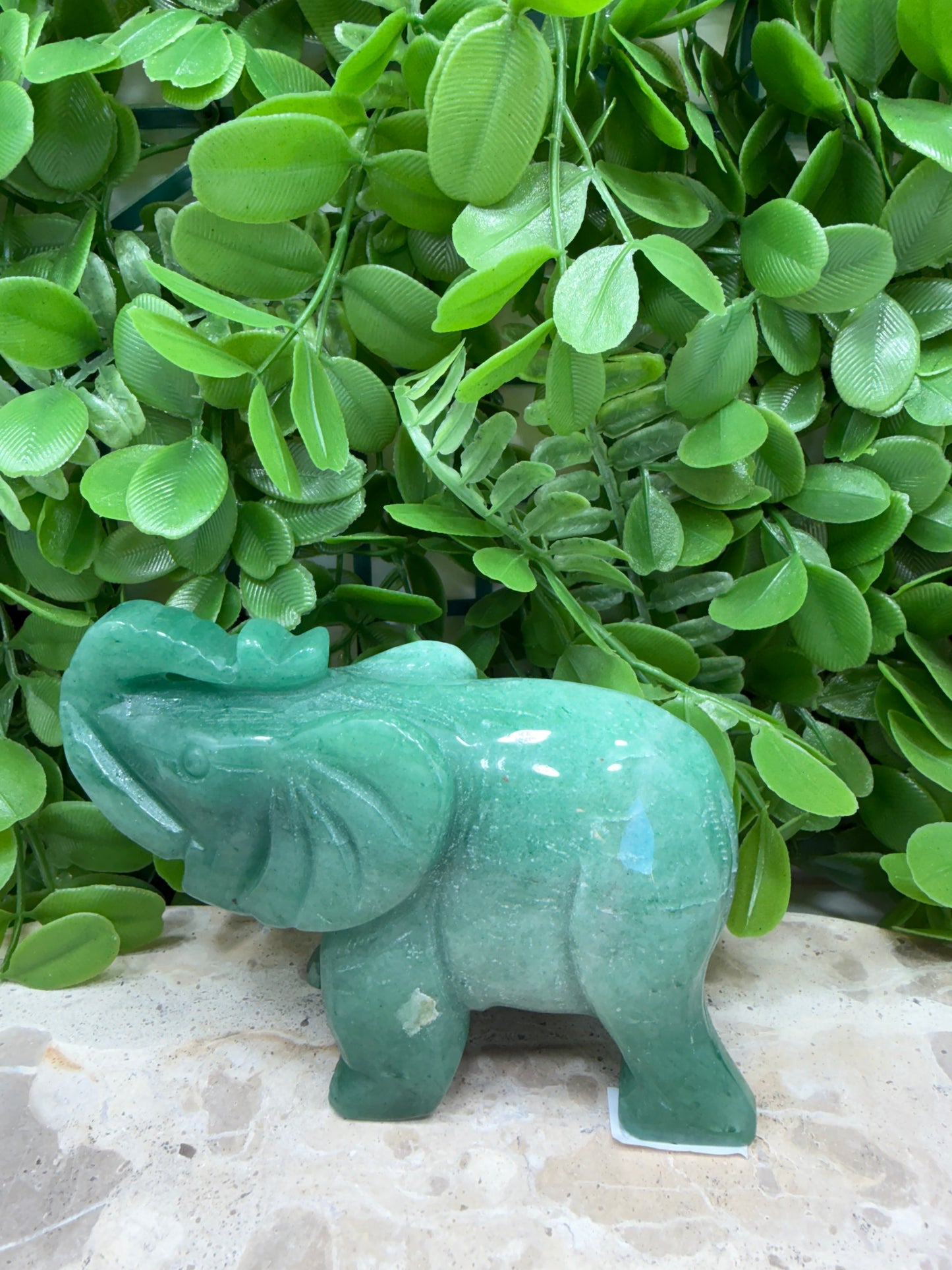 Green Aventurine Elephant 455g