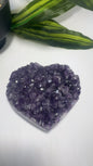 Amethyst Cluster Heart 1.1kg