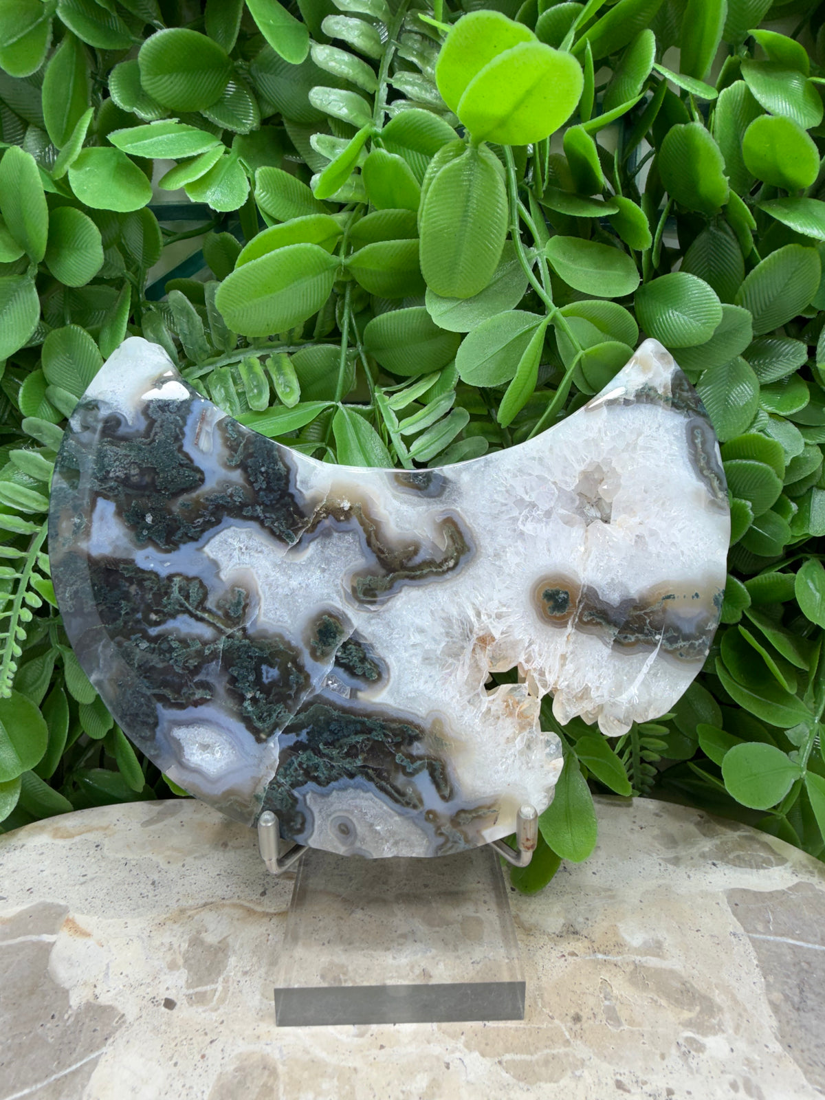Moss Agate Moon | Growth • Abundance • Grounding