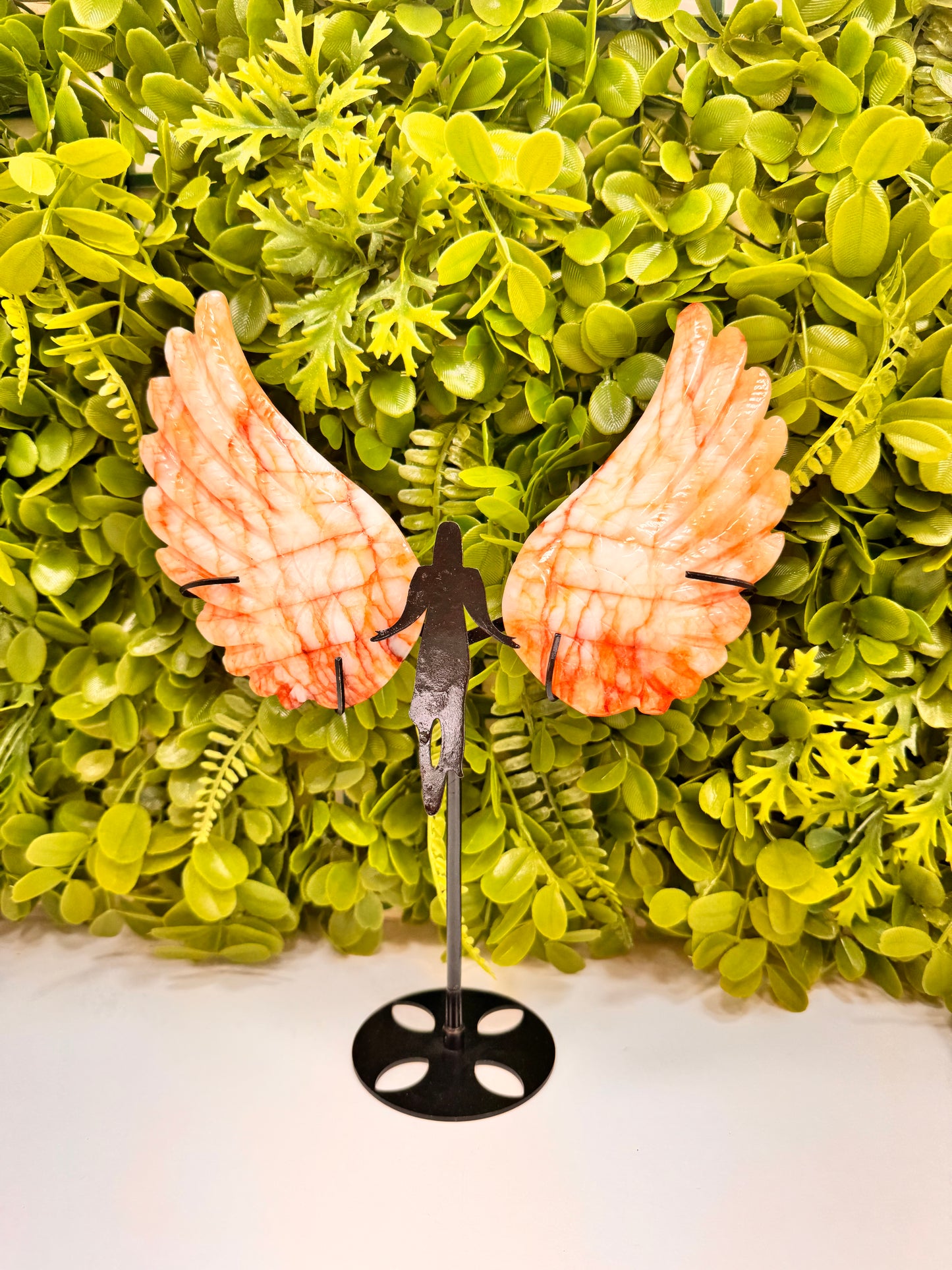 Fire Quartz Angel Wings 552g