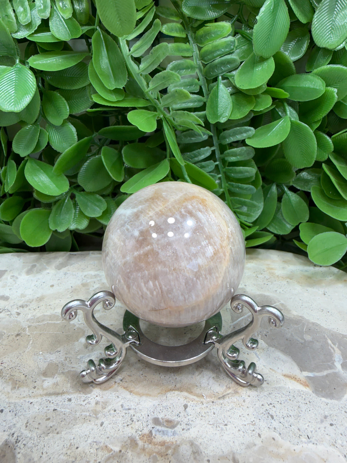 Moonstone Sphere 168g