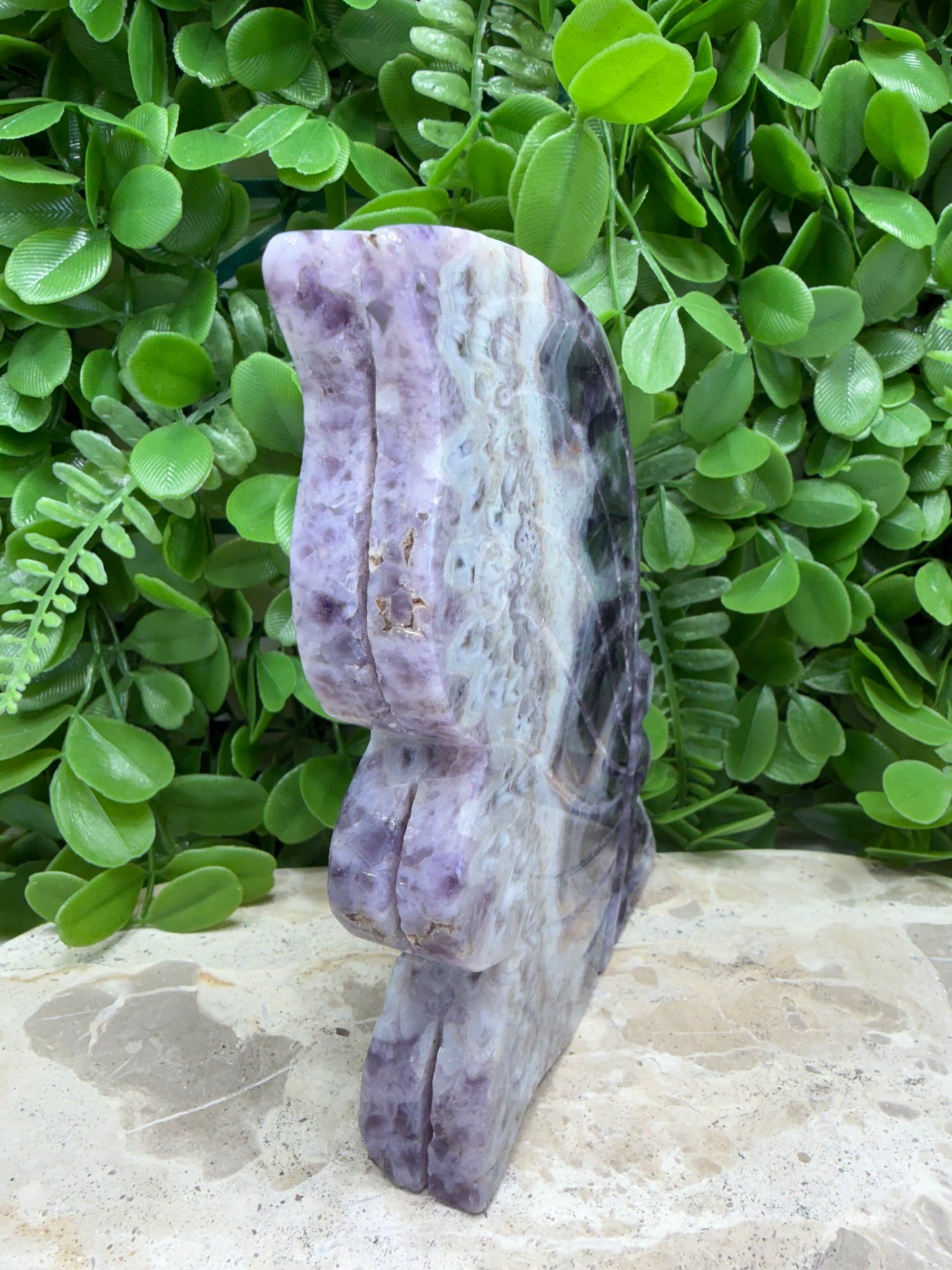 Chevron Amethyst Fairy 560g