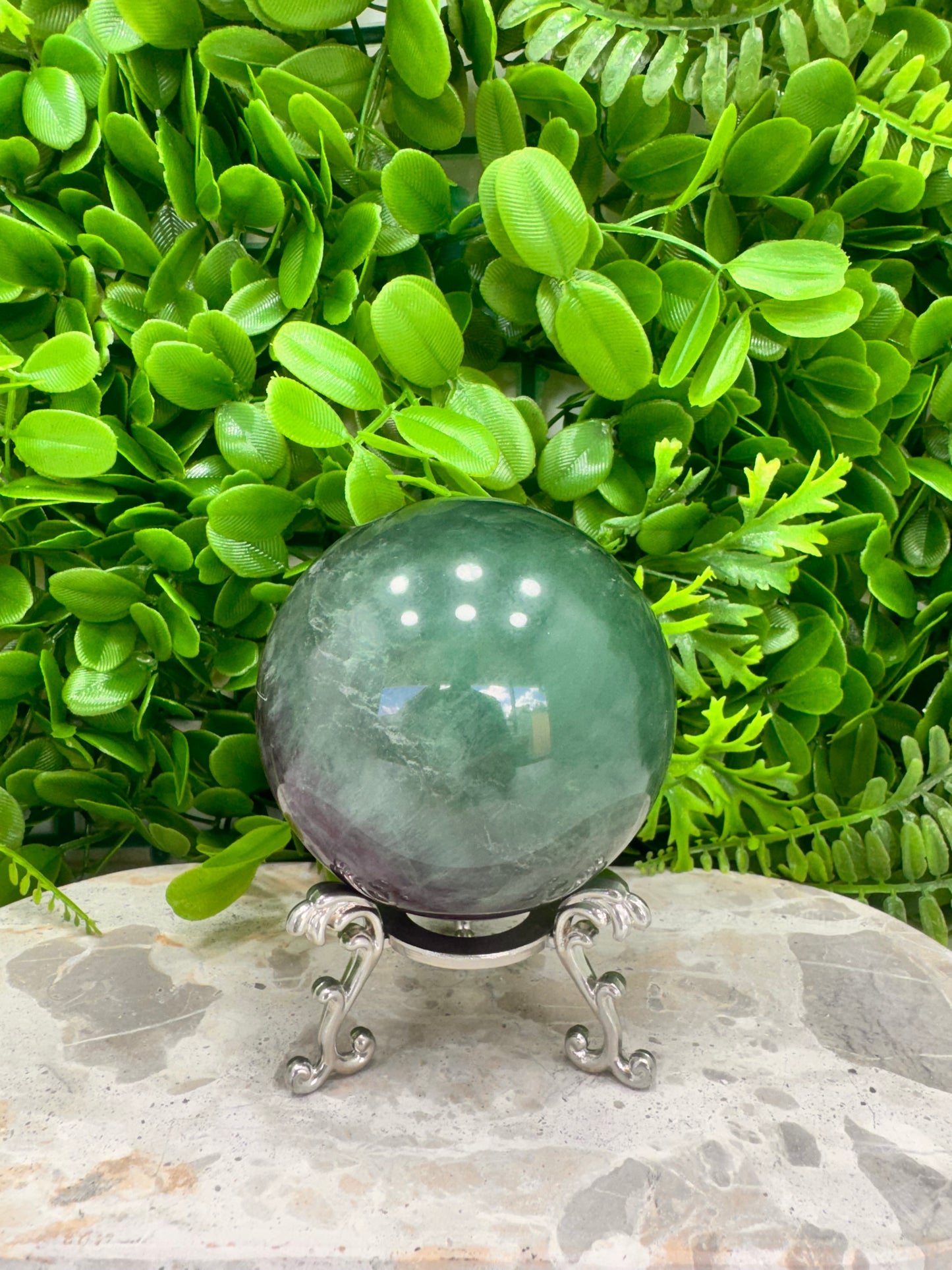 Fluorite Sphere 932g