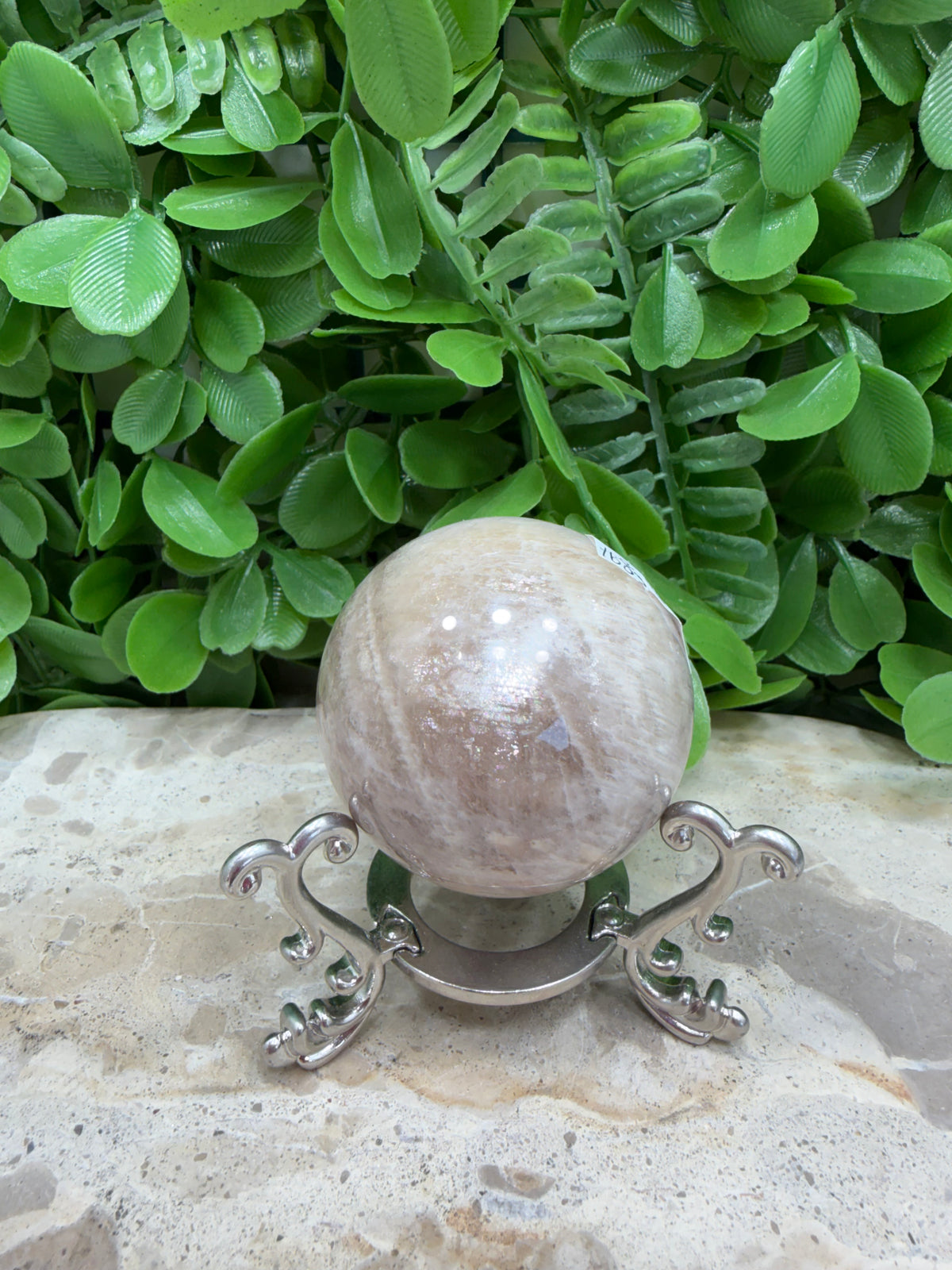 Moonstone Sphere 168g